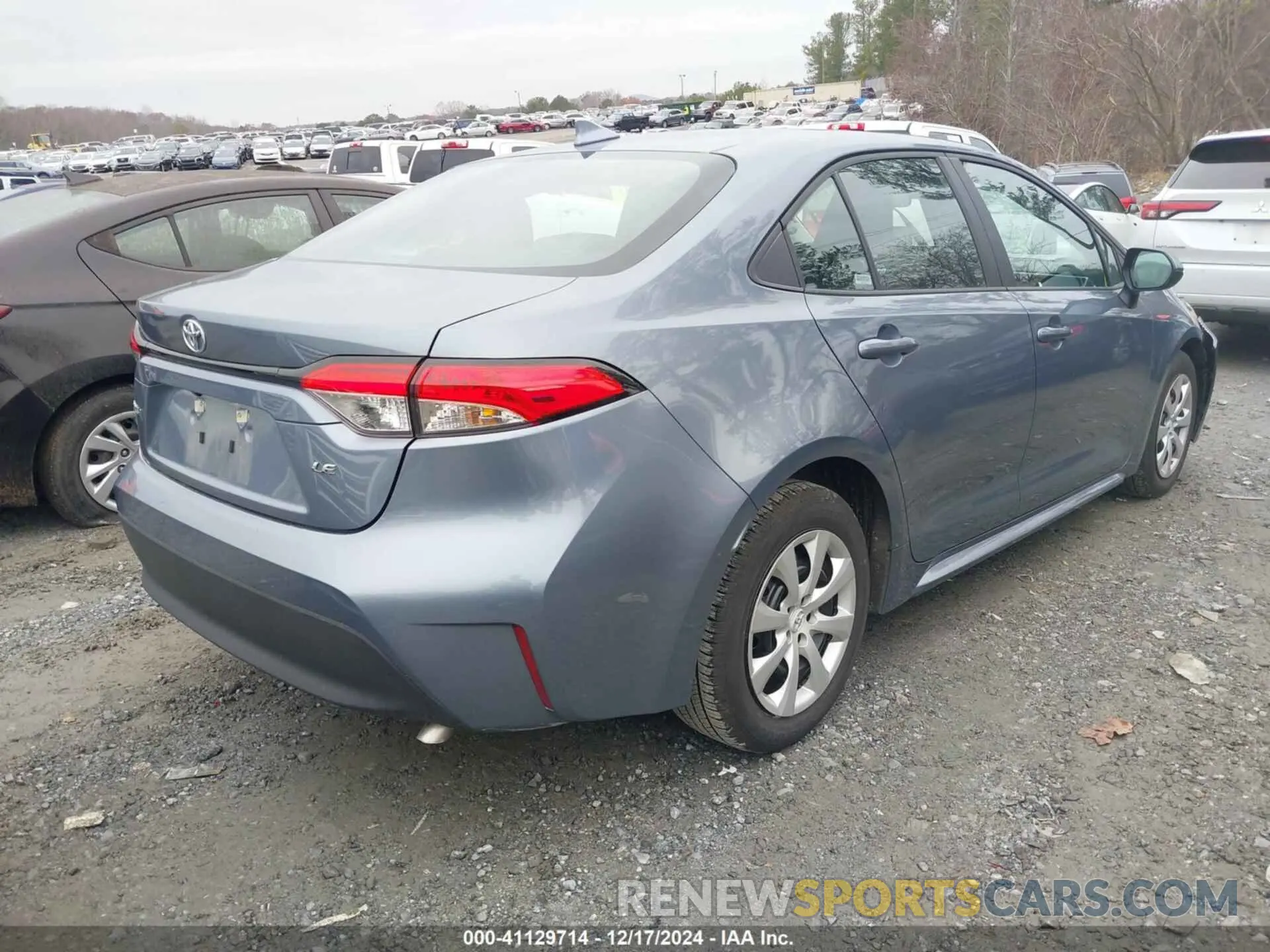 4 fotografías del automóvil dañado 5YFB4MDE5RP186955 TOYOTA COROLLA 2024