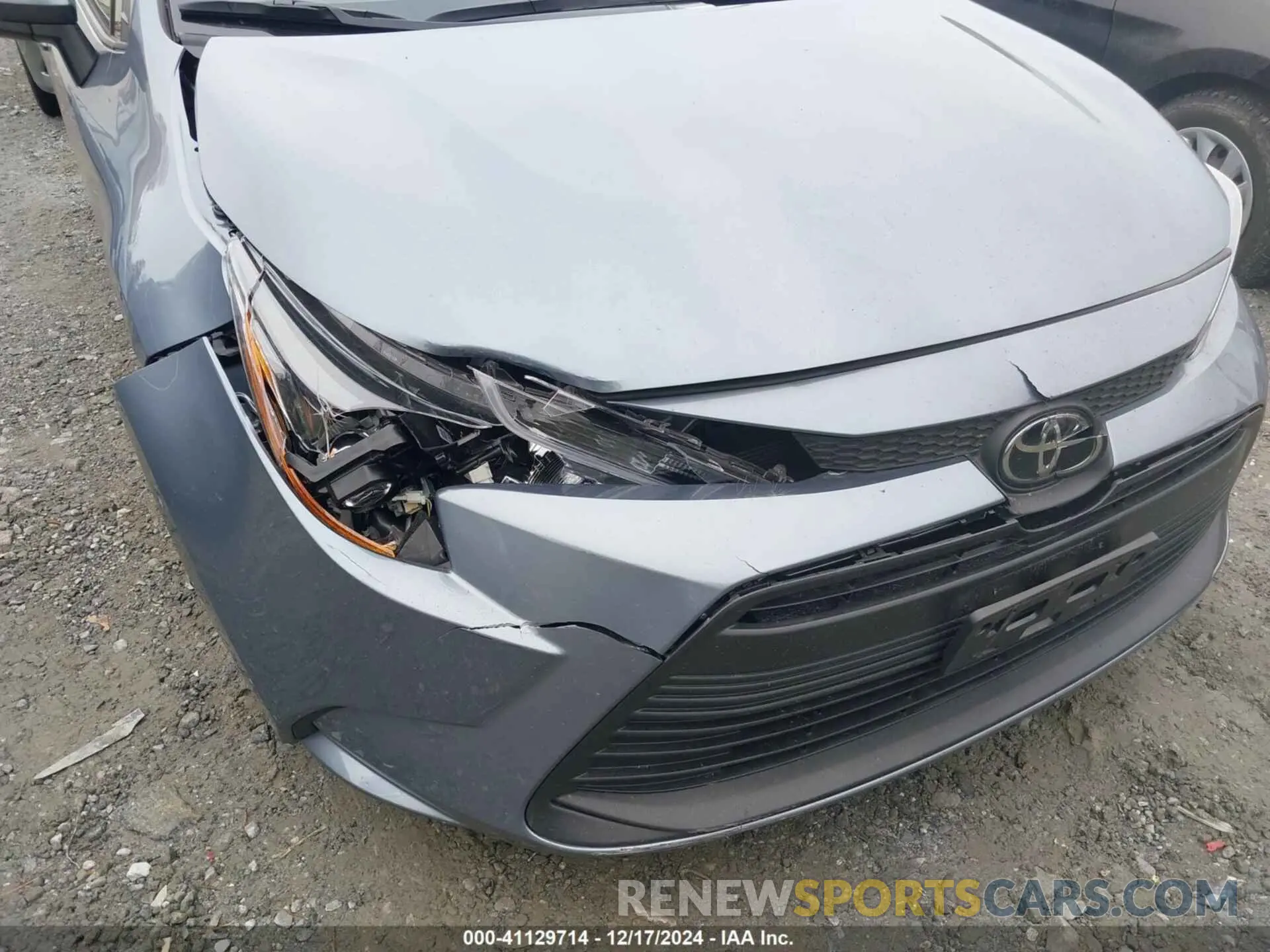6 fotografías del automóvil dañado 5YFB4MDE5RP186955 TOYOTA COROLLA 2024
