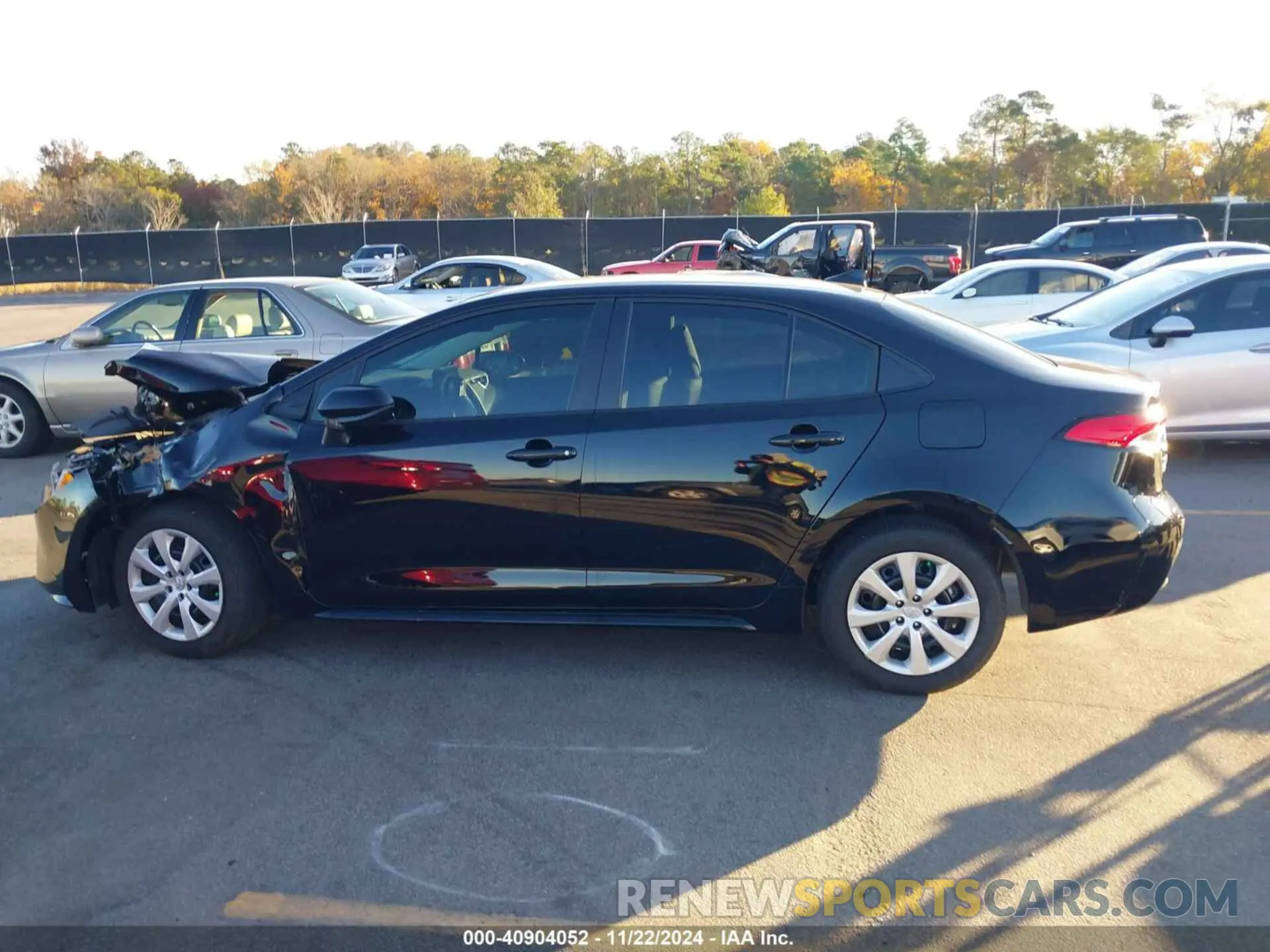 14 fotografías del automóvil dañado 5YFB4MDE5RP187202 TOYOTA COROLLA 2024