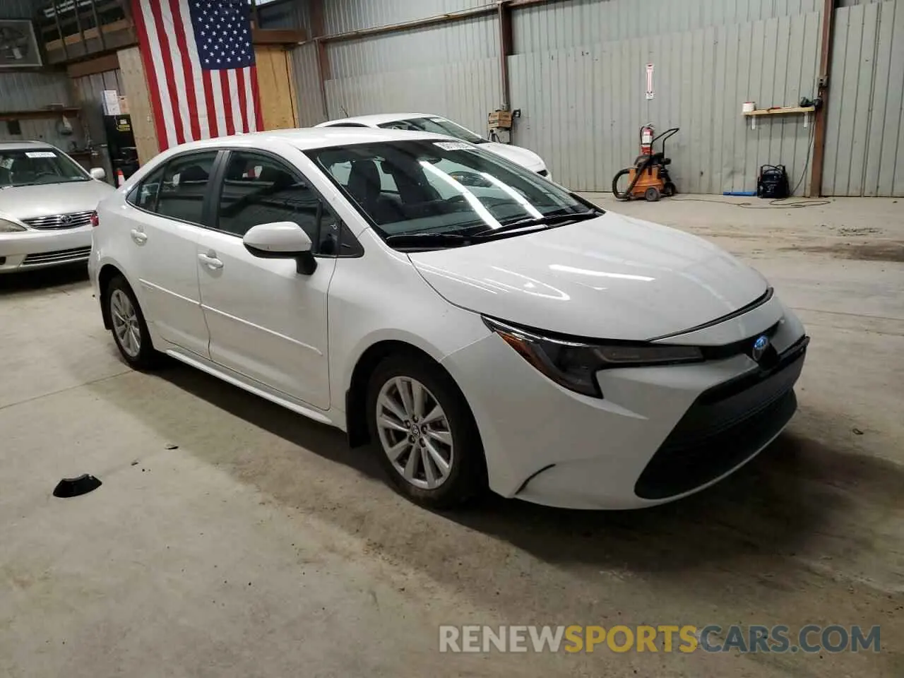 4 fotografías del automóvil dañado 5YFB4MDE5RP189256 TOYOTA COROLLA 2024