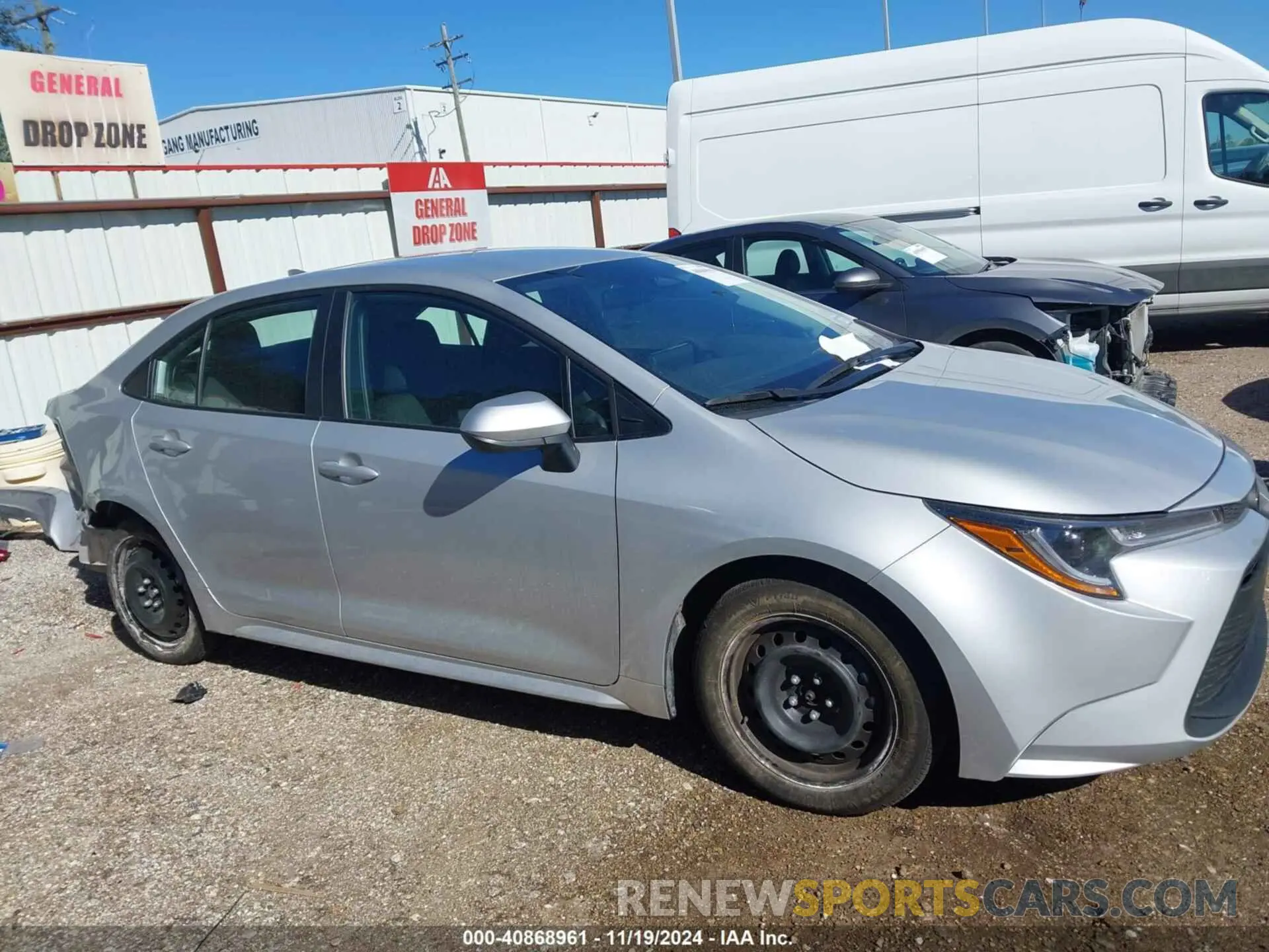 14 fotografías del automóvil dañado 5YFB4MDE5RP191654 TOYOTA COROLLA 2024