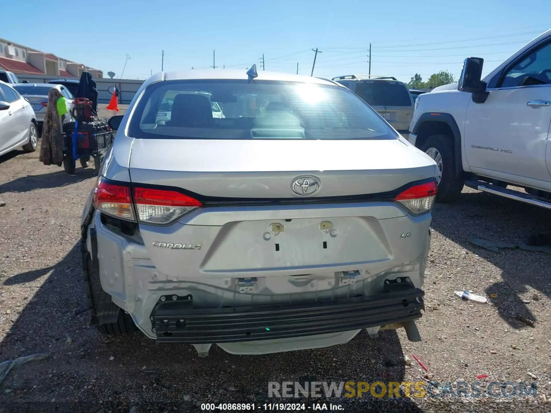 17 fotografías del automóvil dañado 5YFB4MDE5RP191654 TOYOTA COROLLA 2024