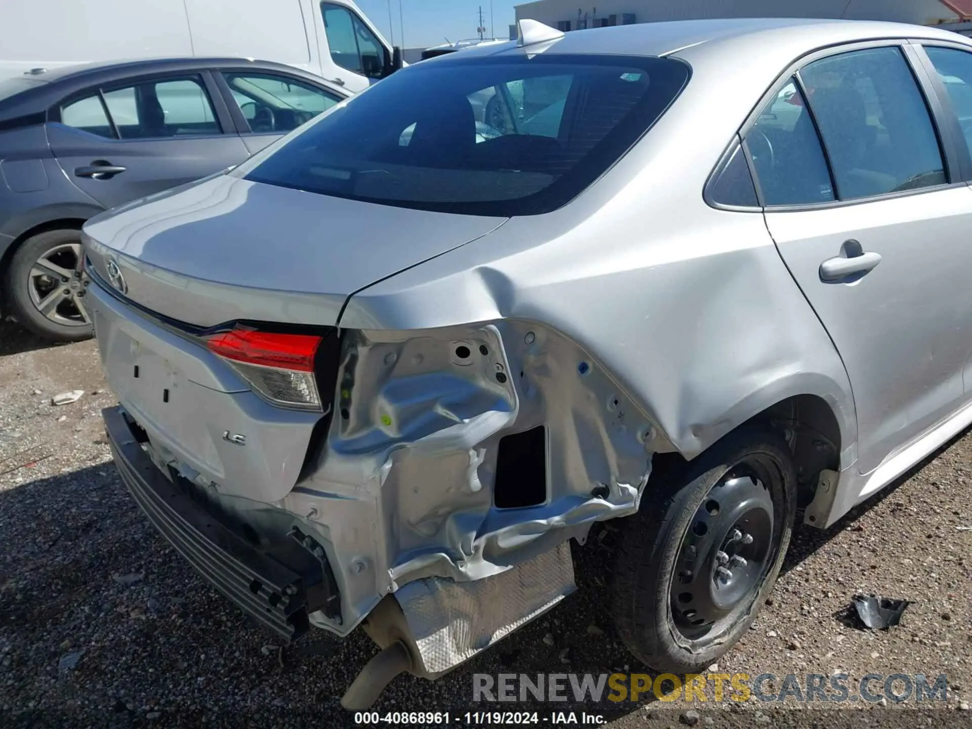 6 fotografías del automóvil dañado 5YFB4MDE5RP191654 TOYOTA COROLLA 2024