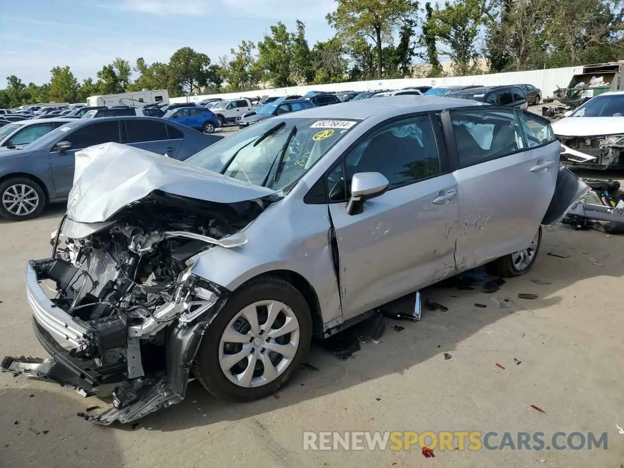 1 fotografías del automóvil dañado 5YFB4MDE5RP193906 TOYOTA COROLLA 2024
