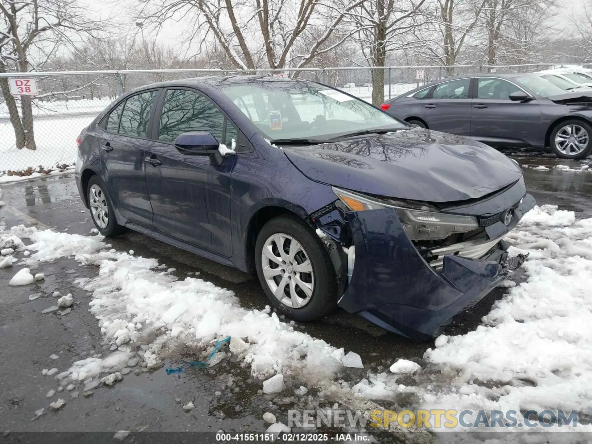 1 fotografías del automóvil dañado 5YFB4MDE6RP081499 TOYOTA COROLLA 2024