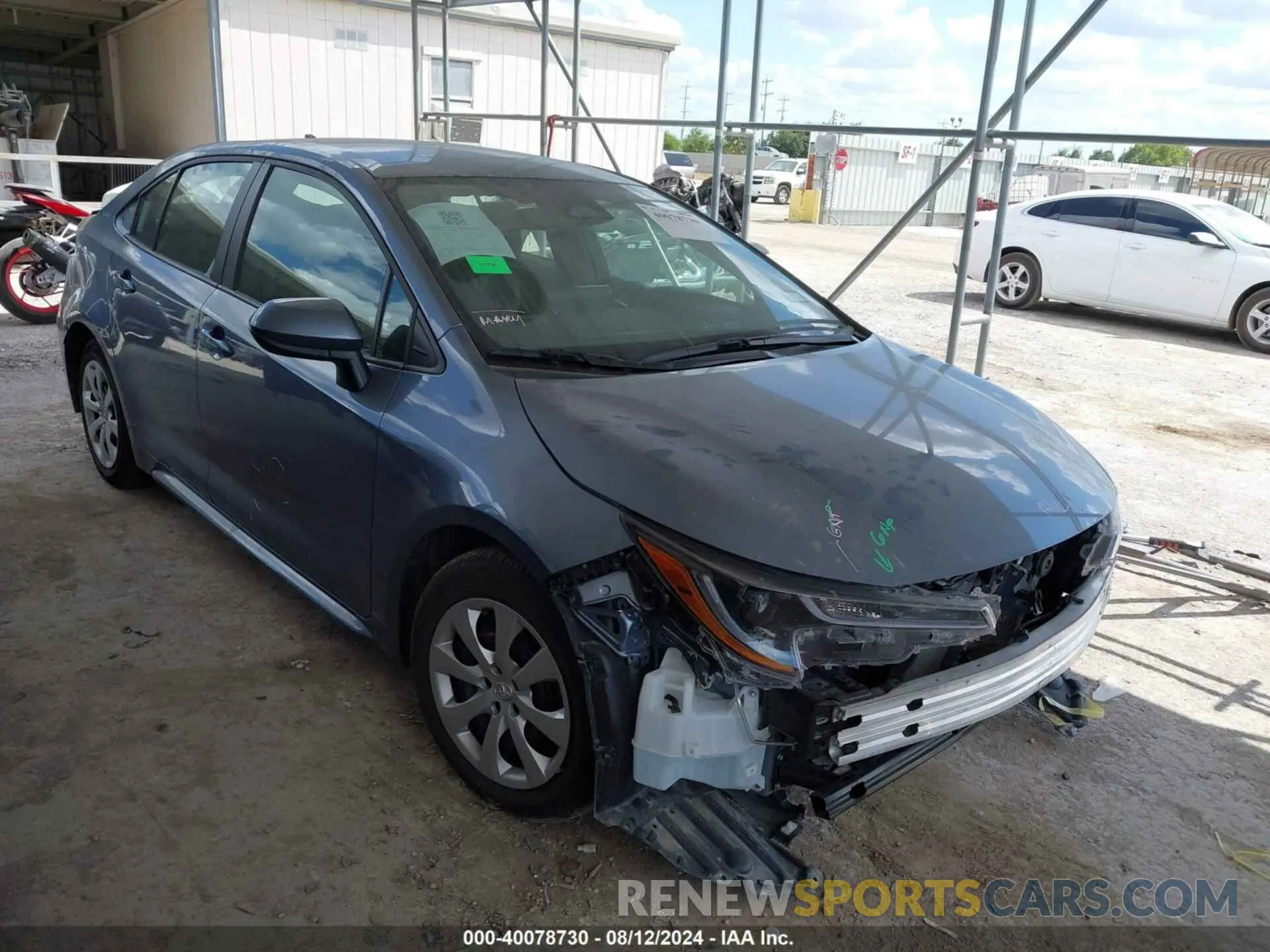 1 fotografías del automóvil dañado 5YFB4MDE6RP097167 TOYOTA COROLLA 2024