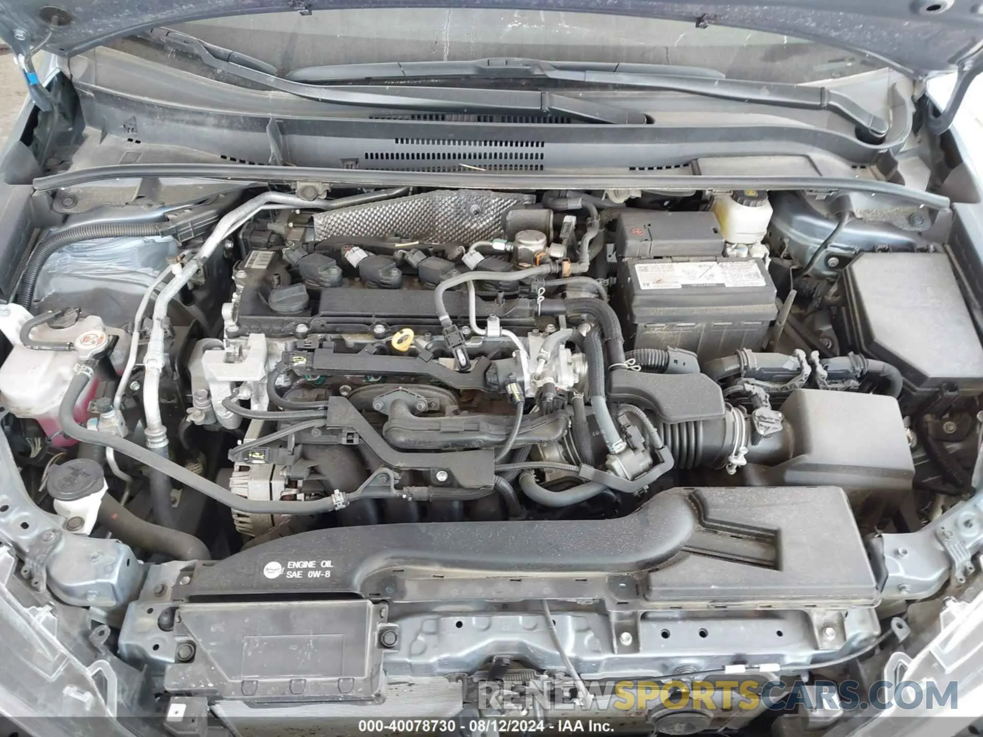 10 fotografías del automóvil dañado 5YFB4MDE6RP097167 TOYOTA COROLLA 2024