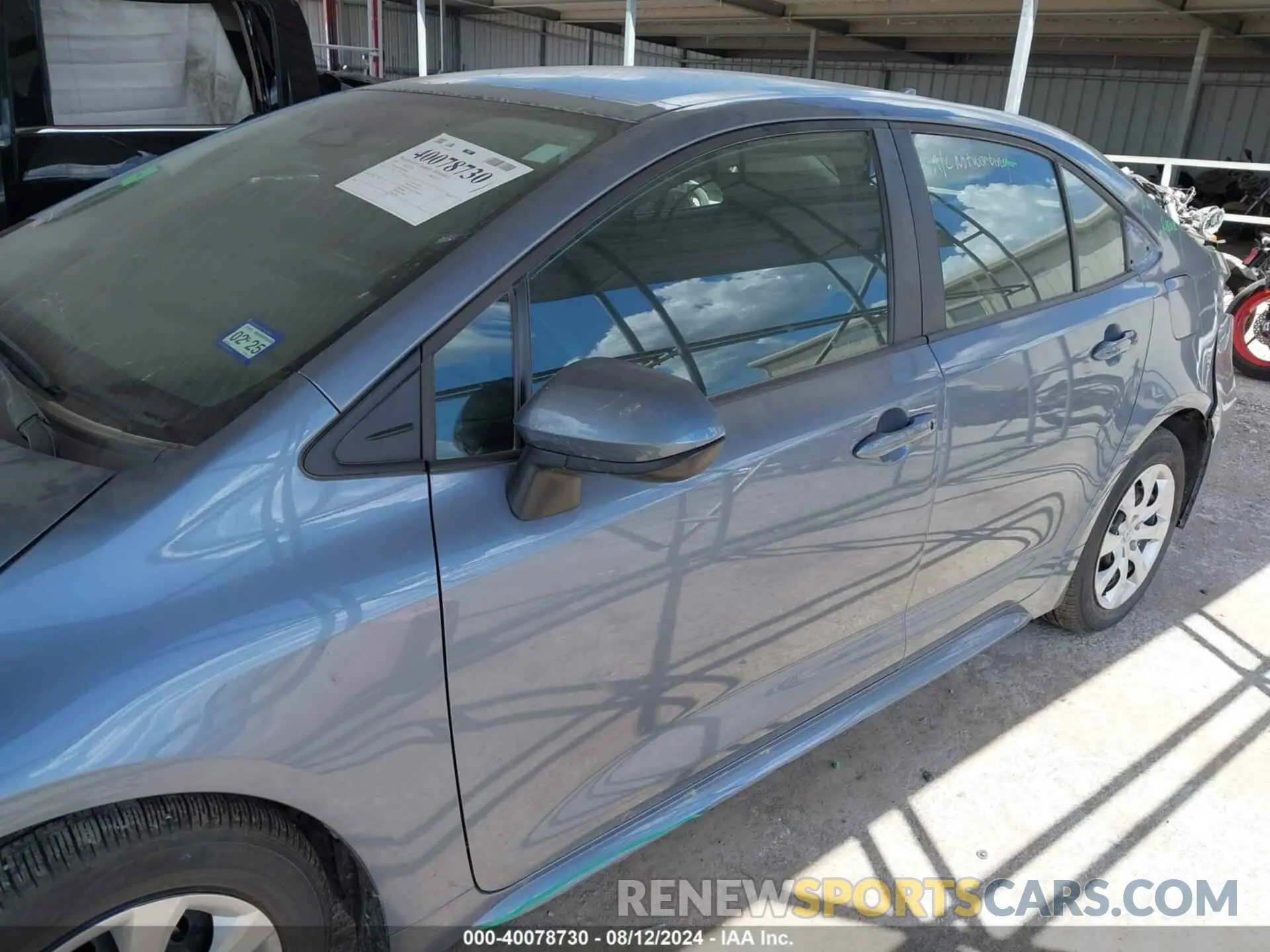 13 fotografías del automóvil dañado 5YFB4MDE6RP097167 TOYOTA COROLLA 2024
