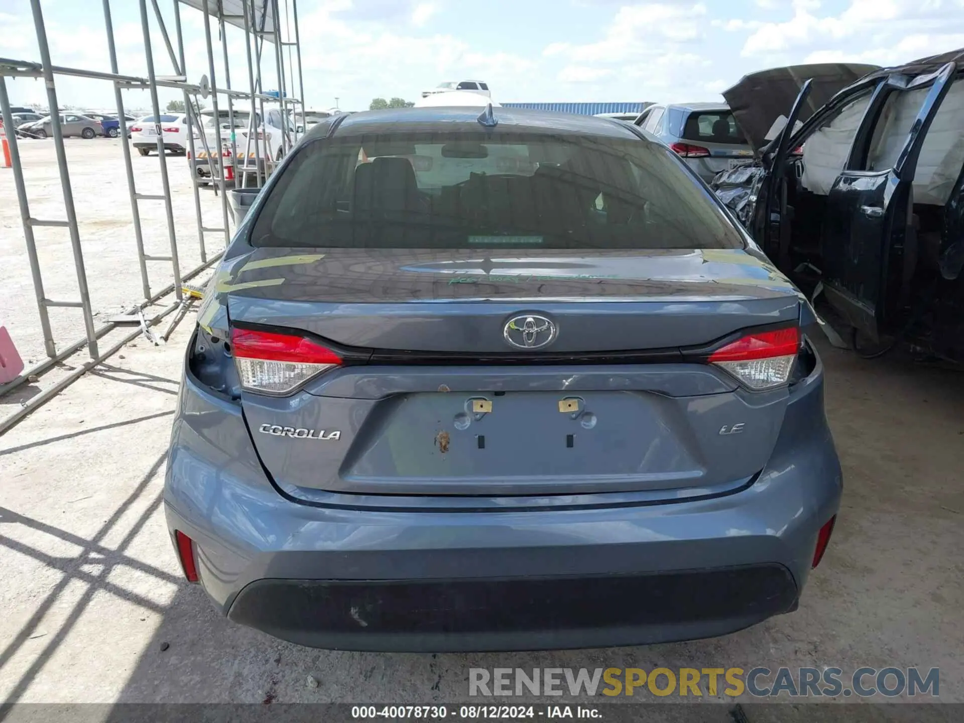 15 fotografías del automóvil dañado 5YFB4MDE6RP097167 TOYOTA COROLLA 2024
