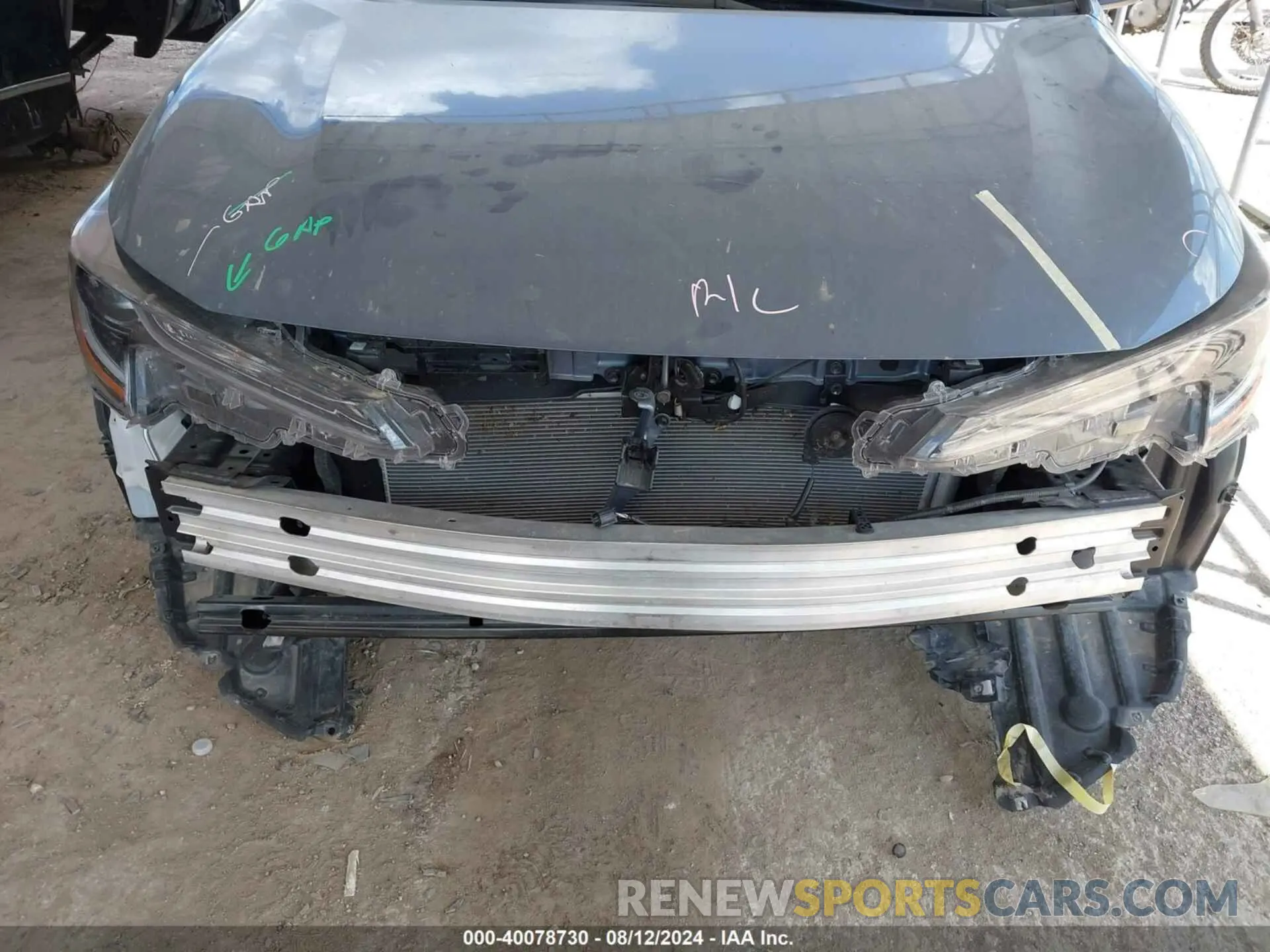 6 fotografías del automóvil dañado 5YFB4MDE6RP097167 TOYOTA COROLLA 2024