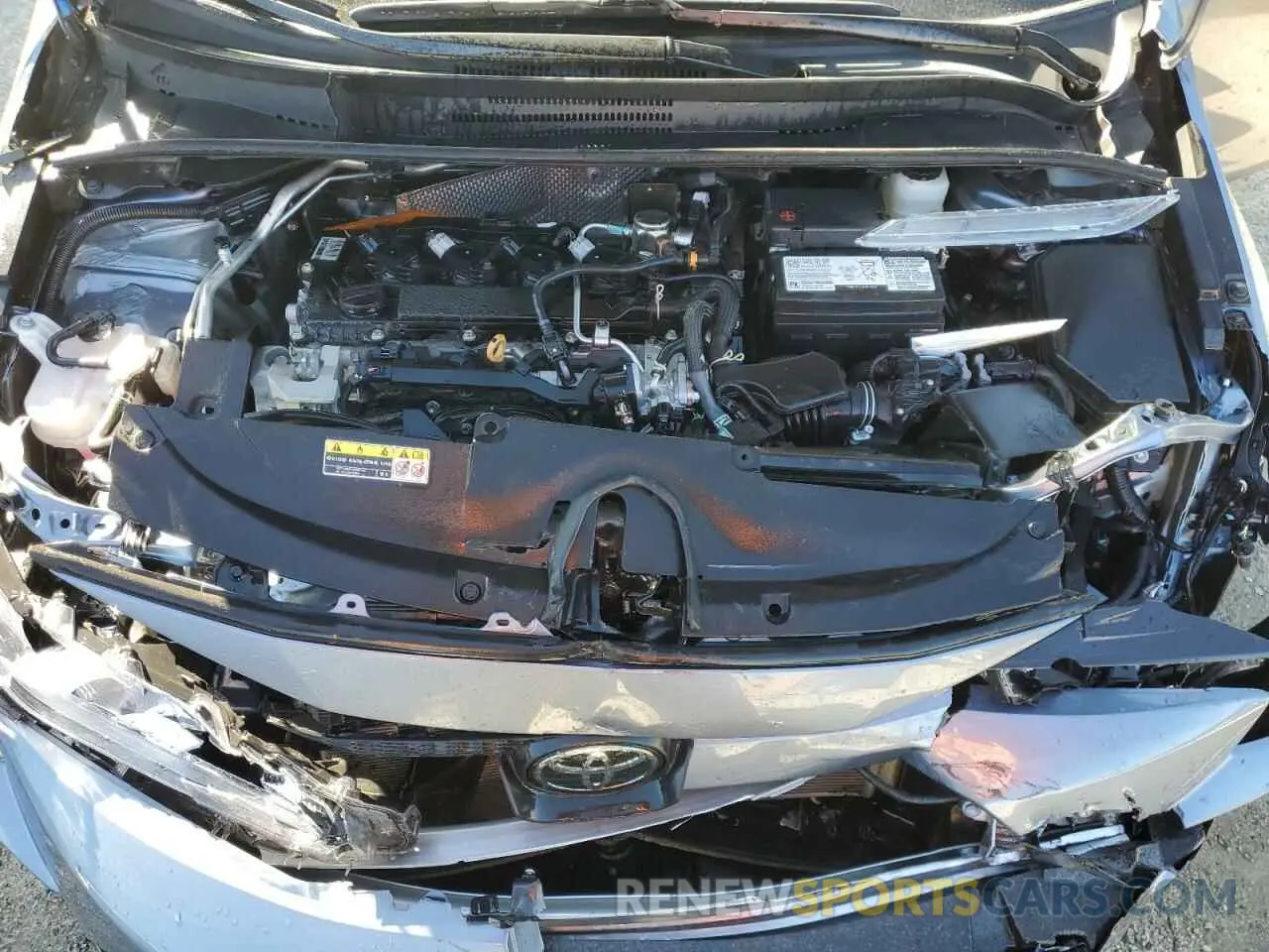 11 fotografías del automóvil dañado 5YFB4MDE6RP102626 TOYOTA COROLLA 2024