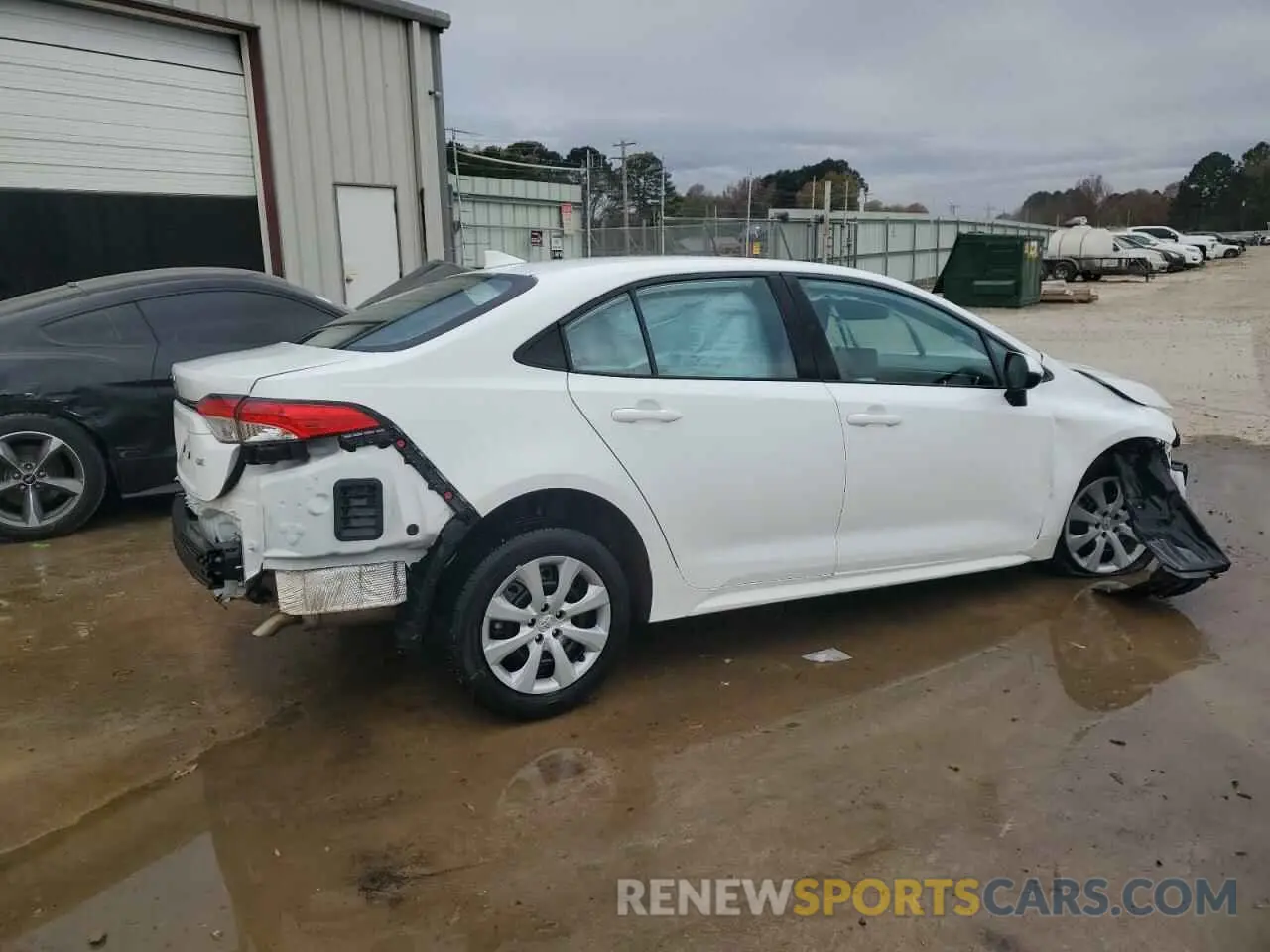 3 fotografías del automóvil dañado 5YFB4MDE6RP108099 TOYOTA COROLLA 2024