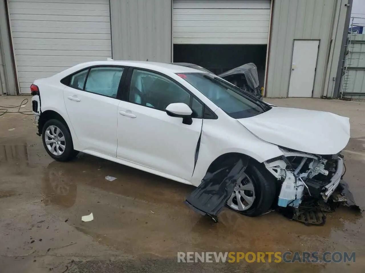 4 fotografías del automóvil dañado 5YFB4MDE6RP108099 TOYOTA COROLLA 2024