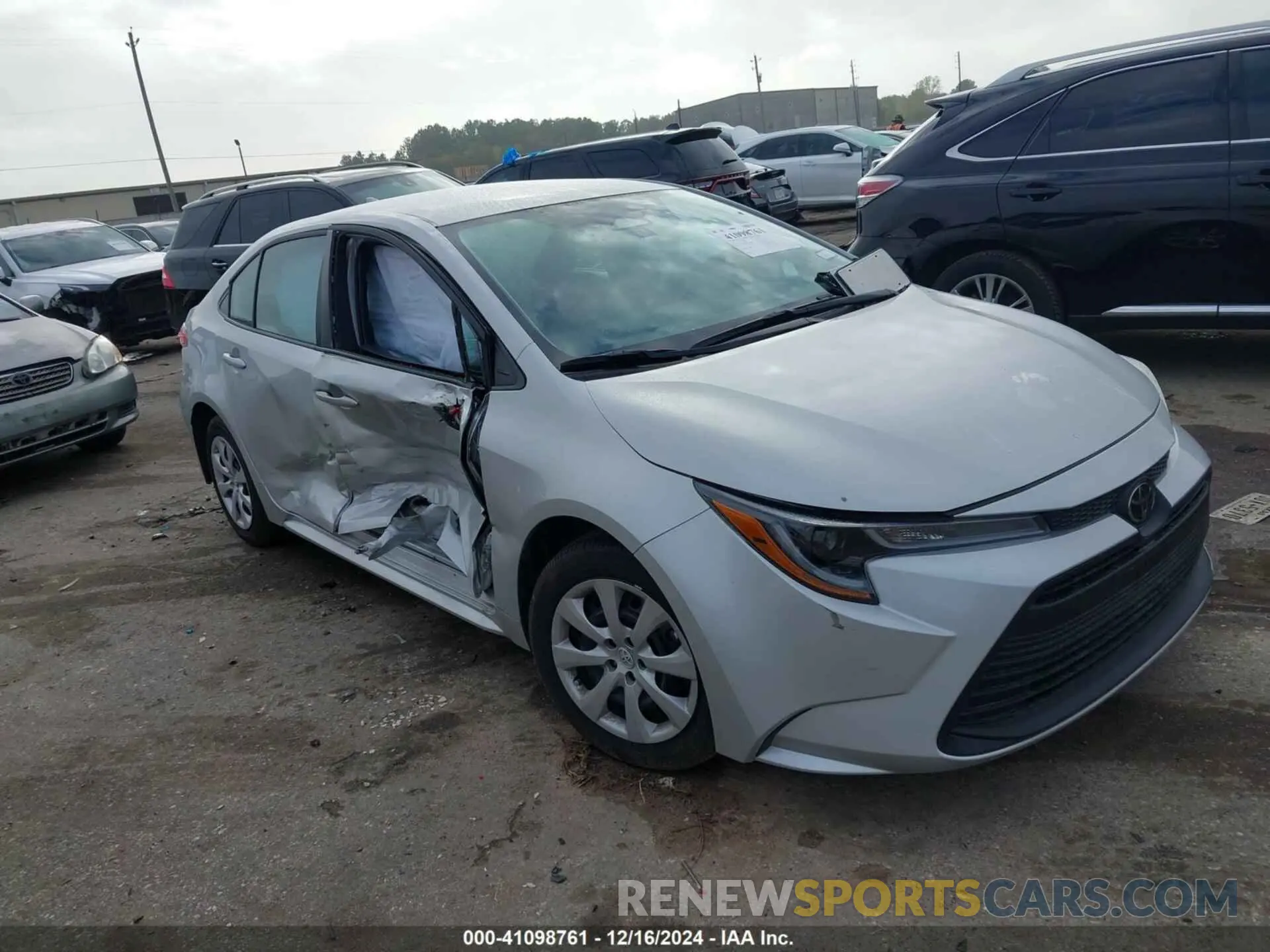 1 fotografías del automóvil dañado 5YFB4MDE6RP116235 TOYOTA COROLLA 2024