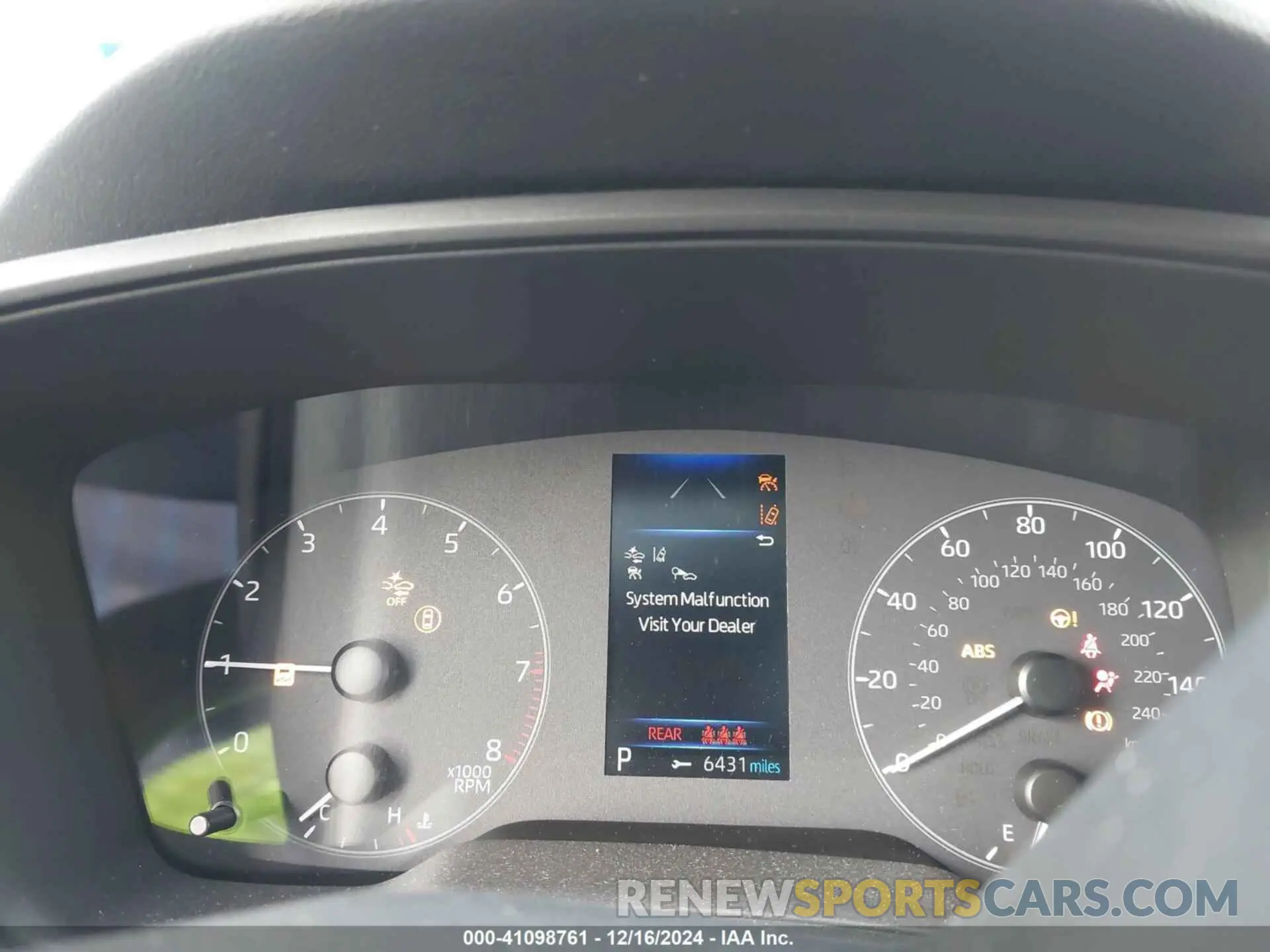 7 fotografías del automóvil dañado 5YFB4MDE6RP116235 TOYOTA COROLLA 2024