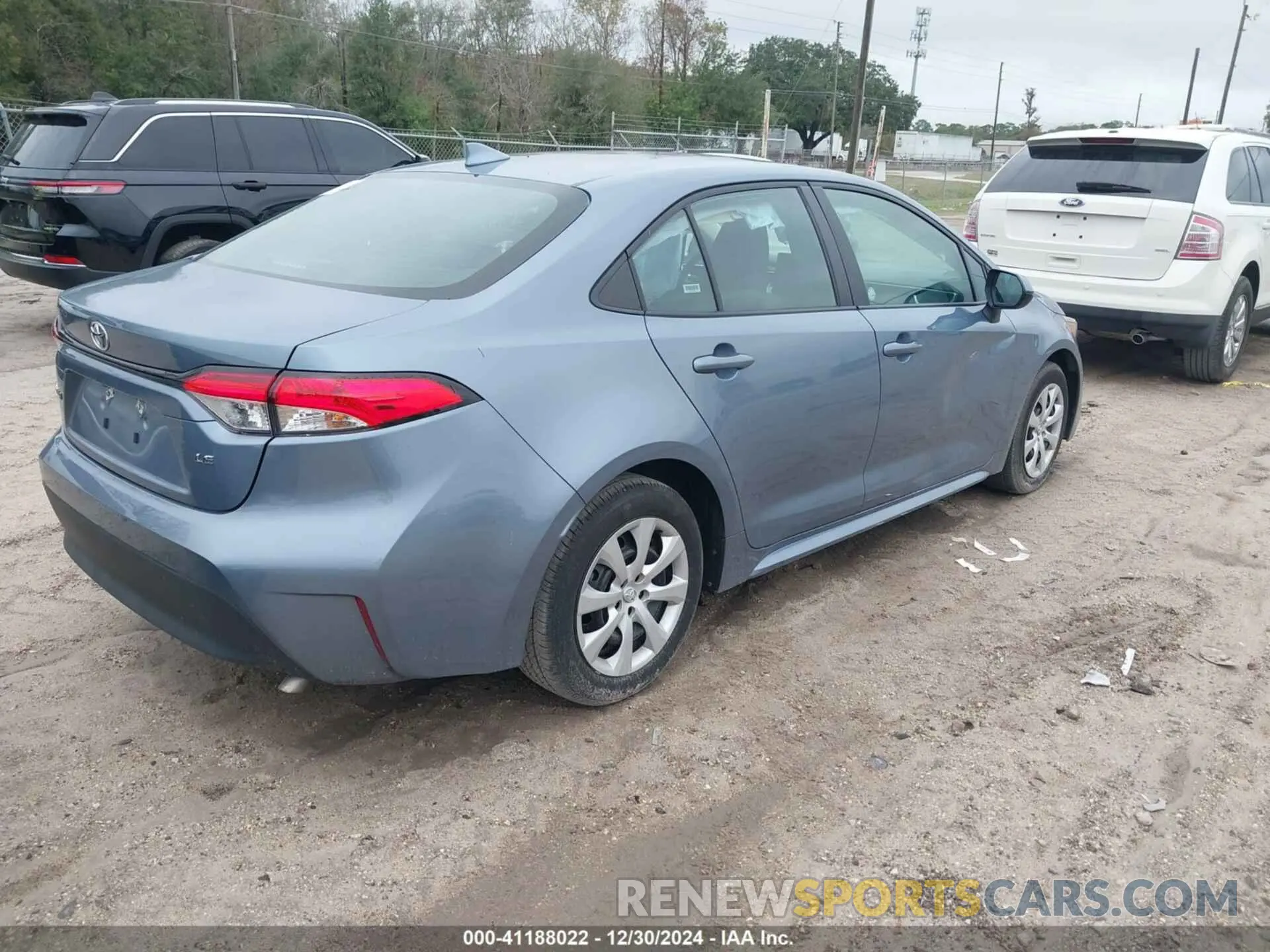 4 fotografías del automóvil dañado 5YFB4MDE6RP117000 TOYOTA COROLLA 2024