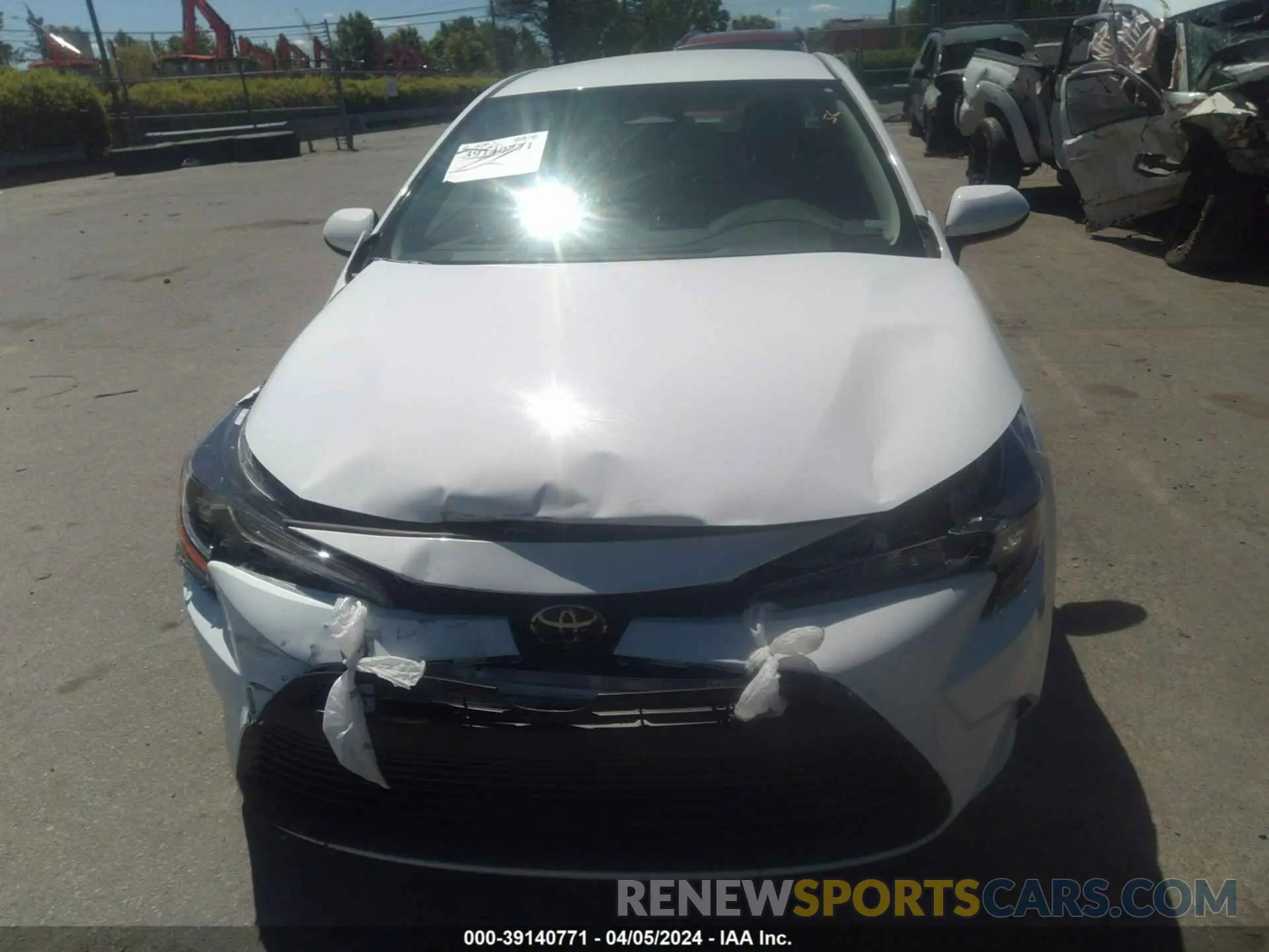 12 fotografías del automóvil dañado 5YFB4MDE6RP128501 TOYOTA COROLLA 2024