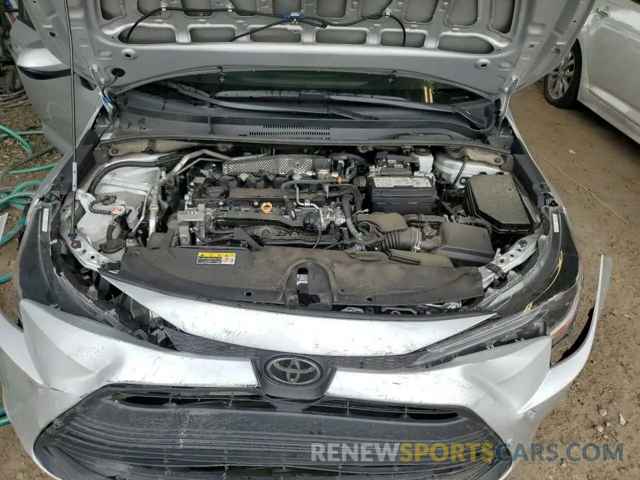 11 fotografías del automóvil dañado 5YFB4MDE6RP134069 TOYOTA COROLLA 2024