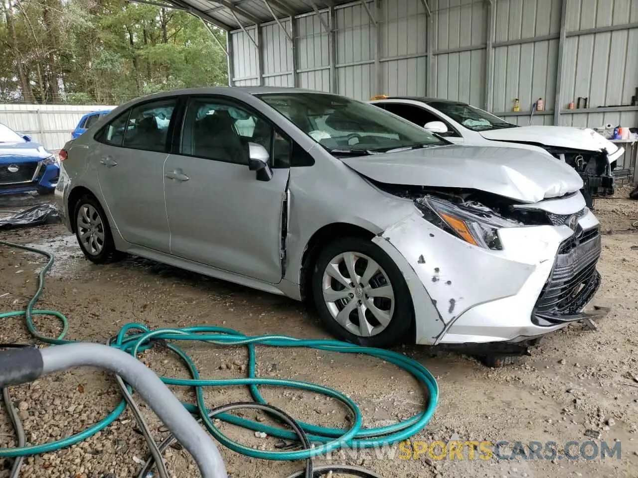 4 fotografías del automóvil dañado 5YFB4MDE6RP134069 TOYOTA COROLLA 2024
