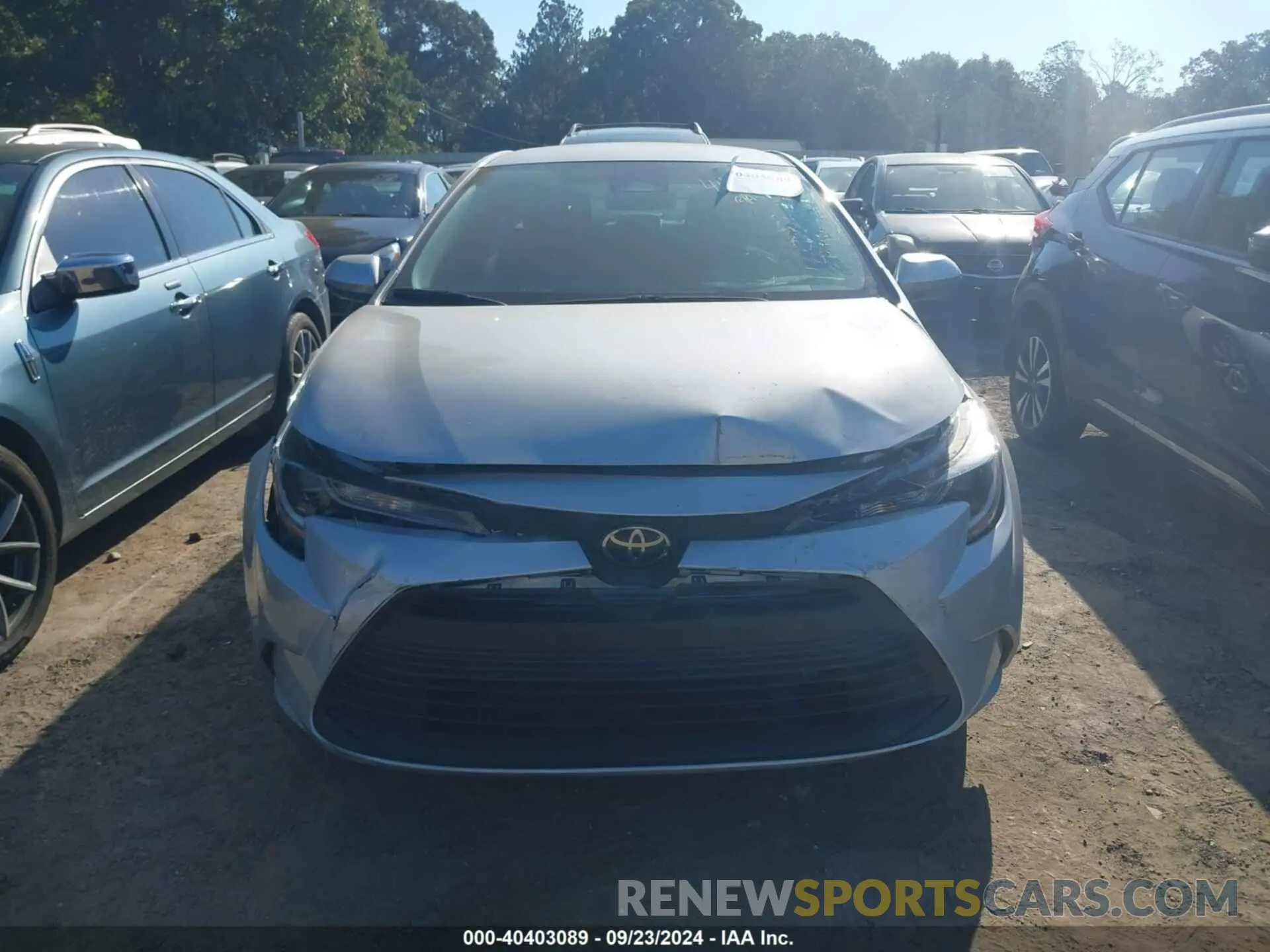 12 fotografías del automóvil dañado 5YFB4MDE6RP149641 TOYOTA COROLLA 2024