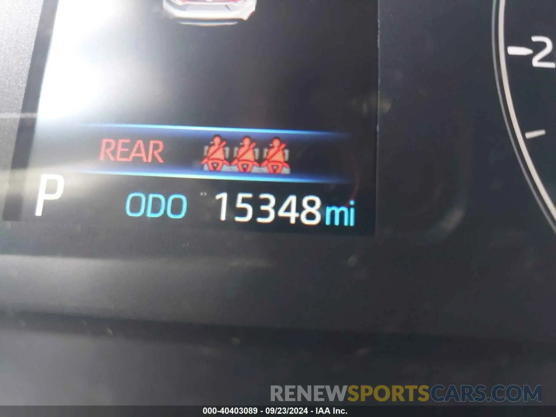 15 fotografías del automóvil dañado 5YFB4MDE6RP149641 TOYOTA COROLLA 2024