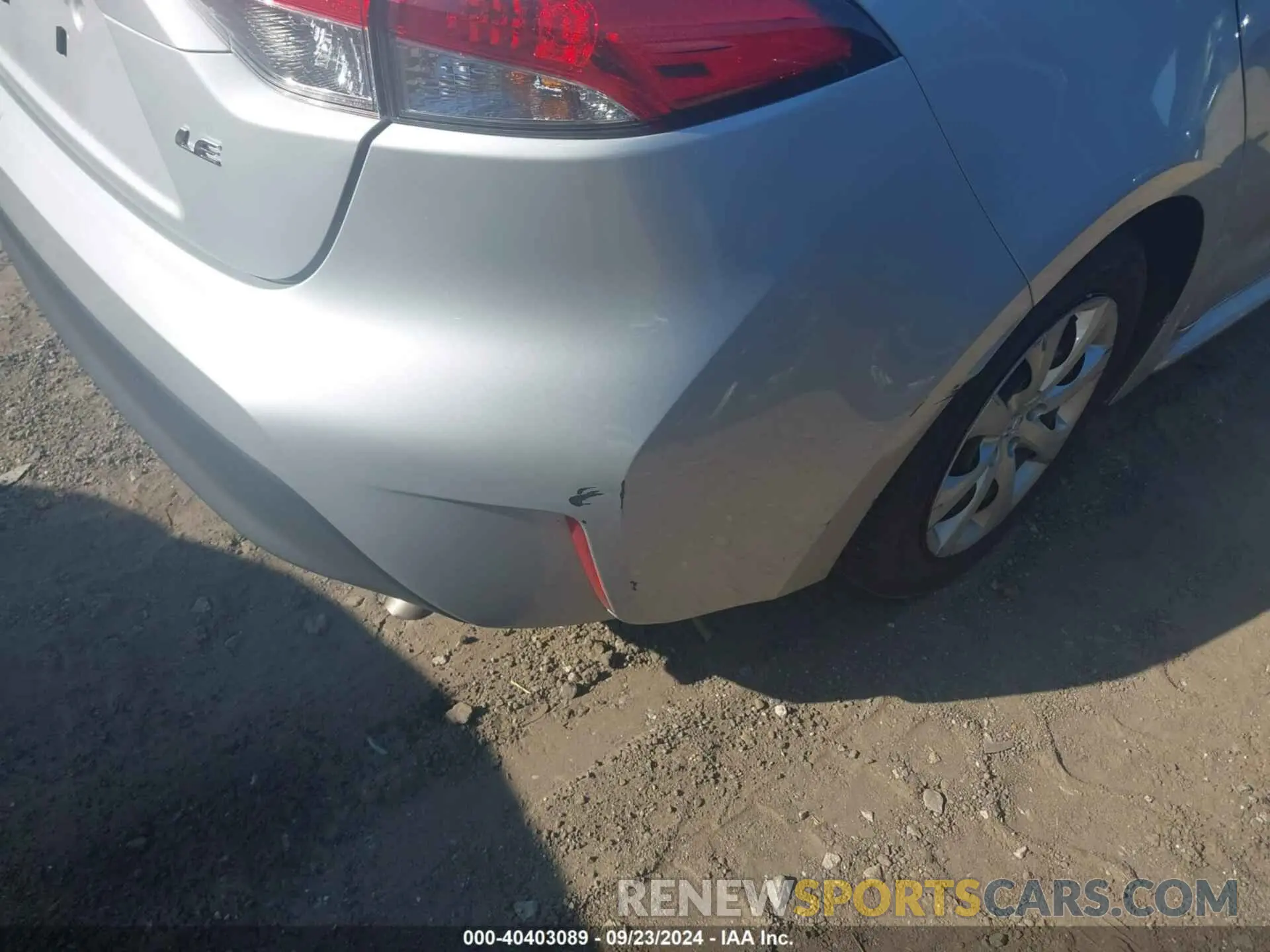 17 fotografías del automóvil dañado 5YFB4MDE6RP149641 TOYOTA COROLLA 2024