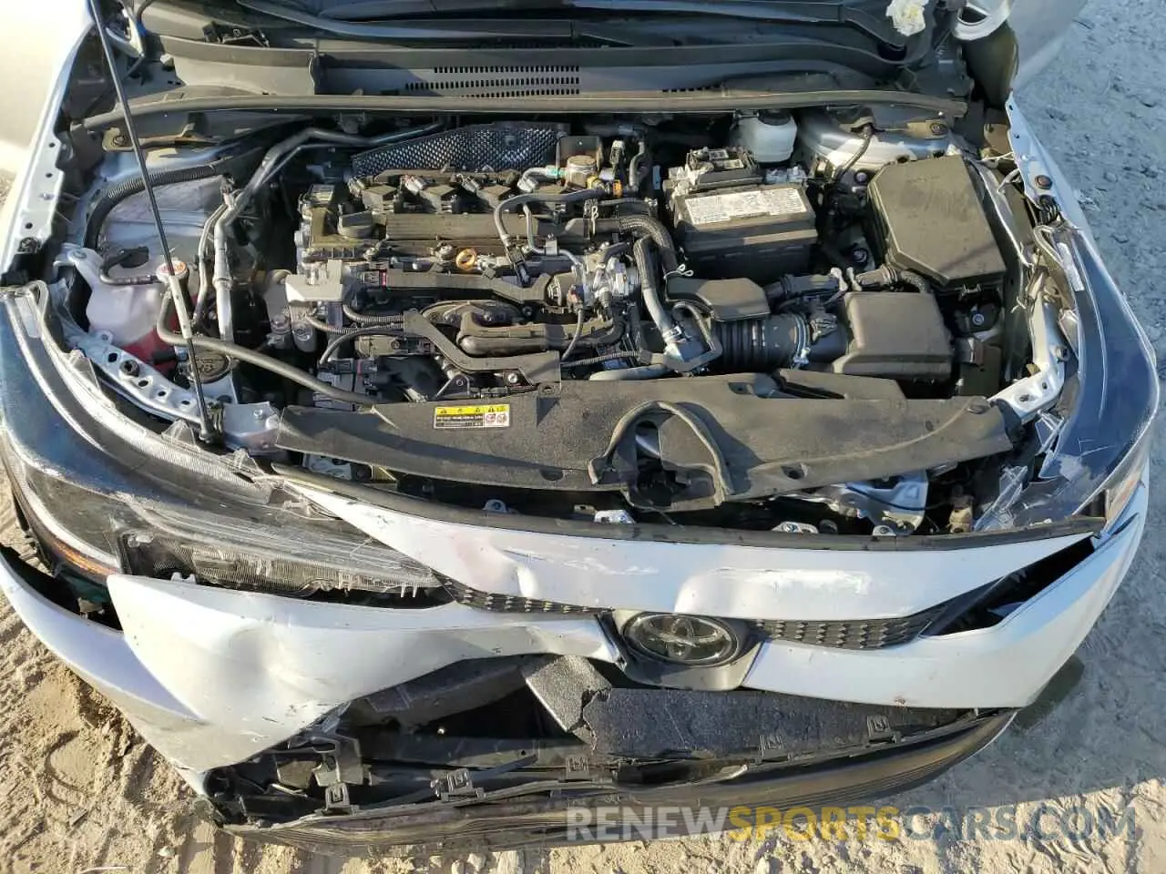 11 fotografías del automóvil dañado 5YFB4MDE6RP154631 TOYOTA COROLLA 2024