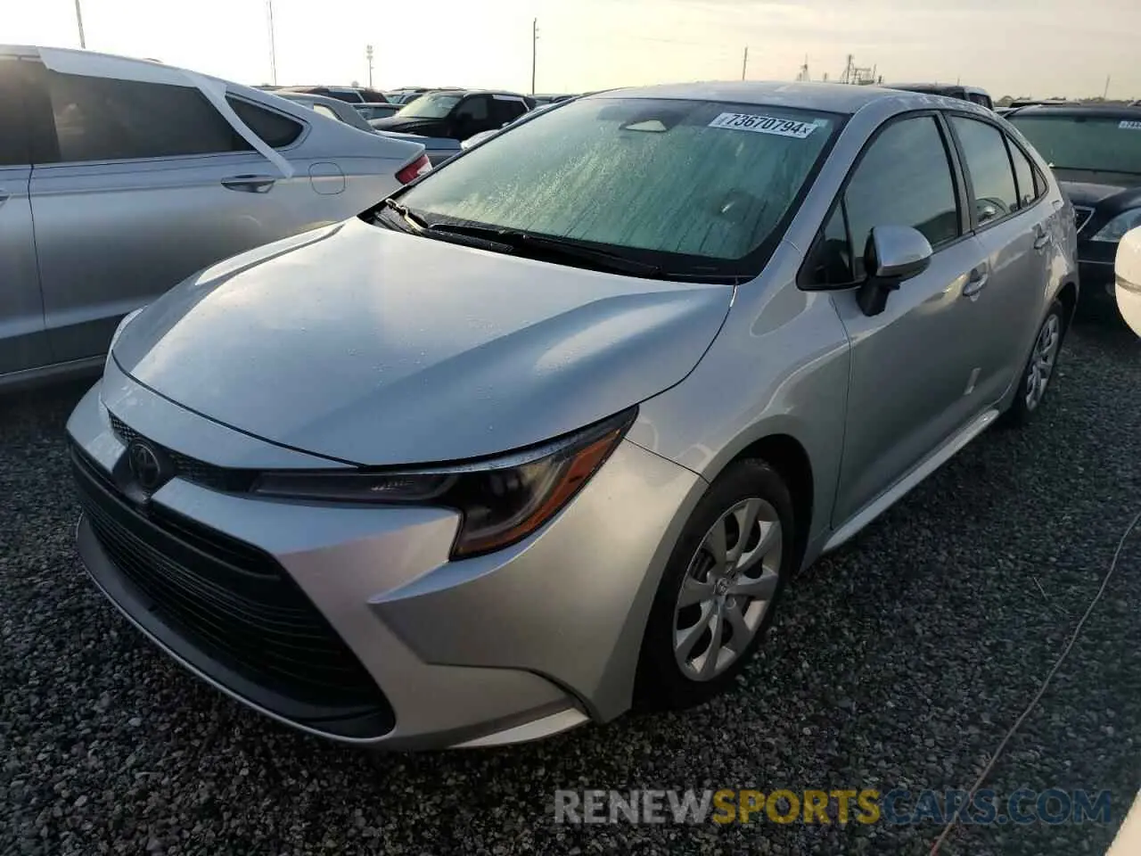 1 fotografías del automóvil dañado 5YFB4MDE6RP156265 TOYOTA COROLLA 2024