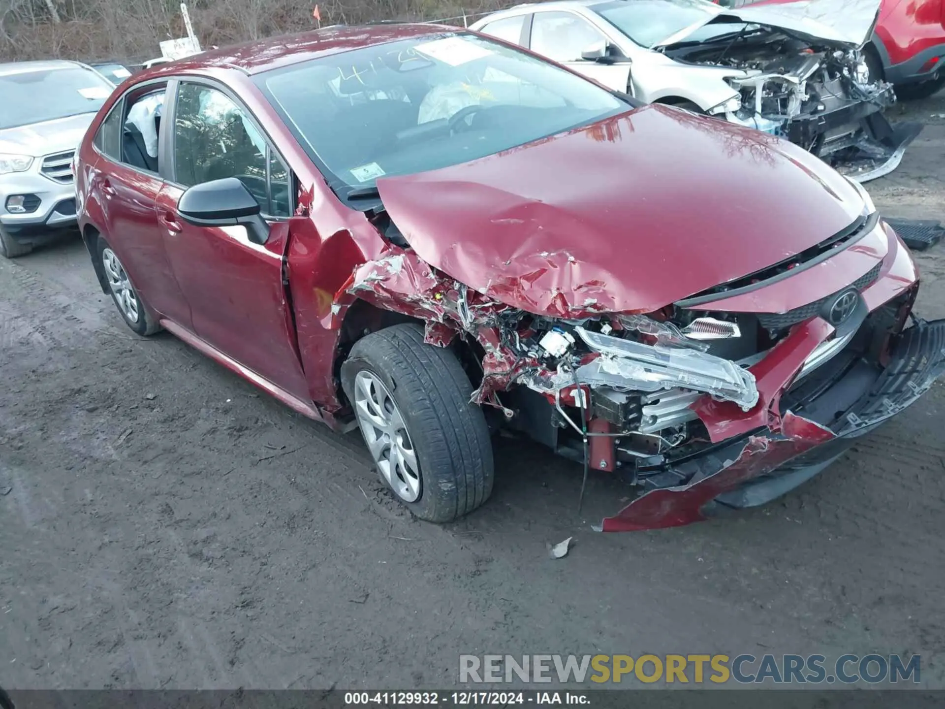 1 fotografías del automóvil dañado 5YFB4MDE6RP158629 TOYOTA COROLLA 2024