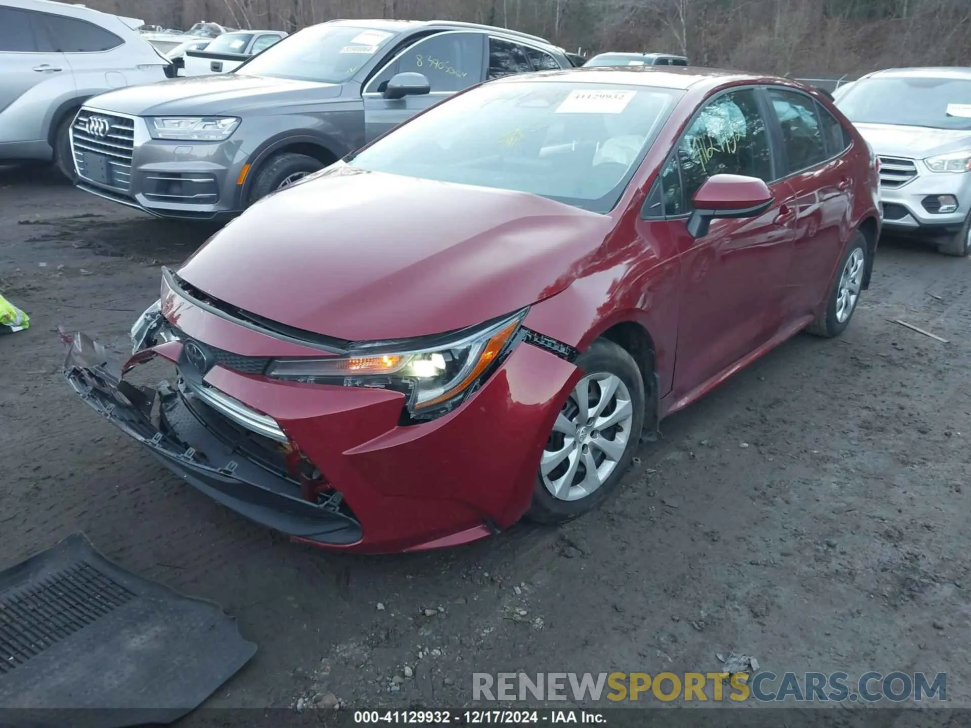 2 fotografías del automóvil dañado 5YFB4MDE6RP158629 TOYOTA COROLLA 2024