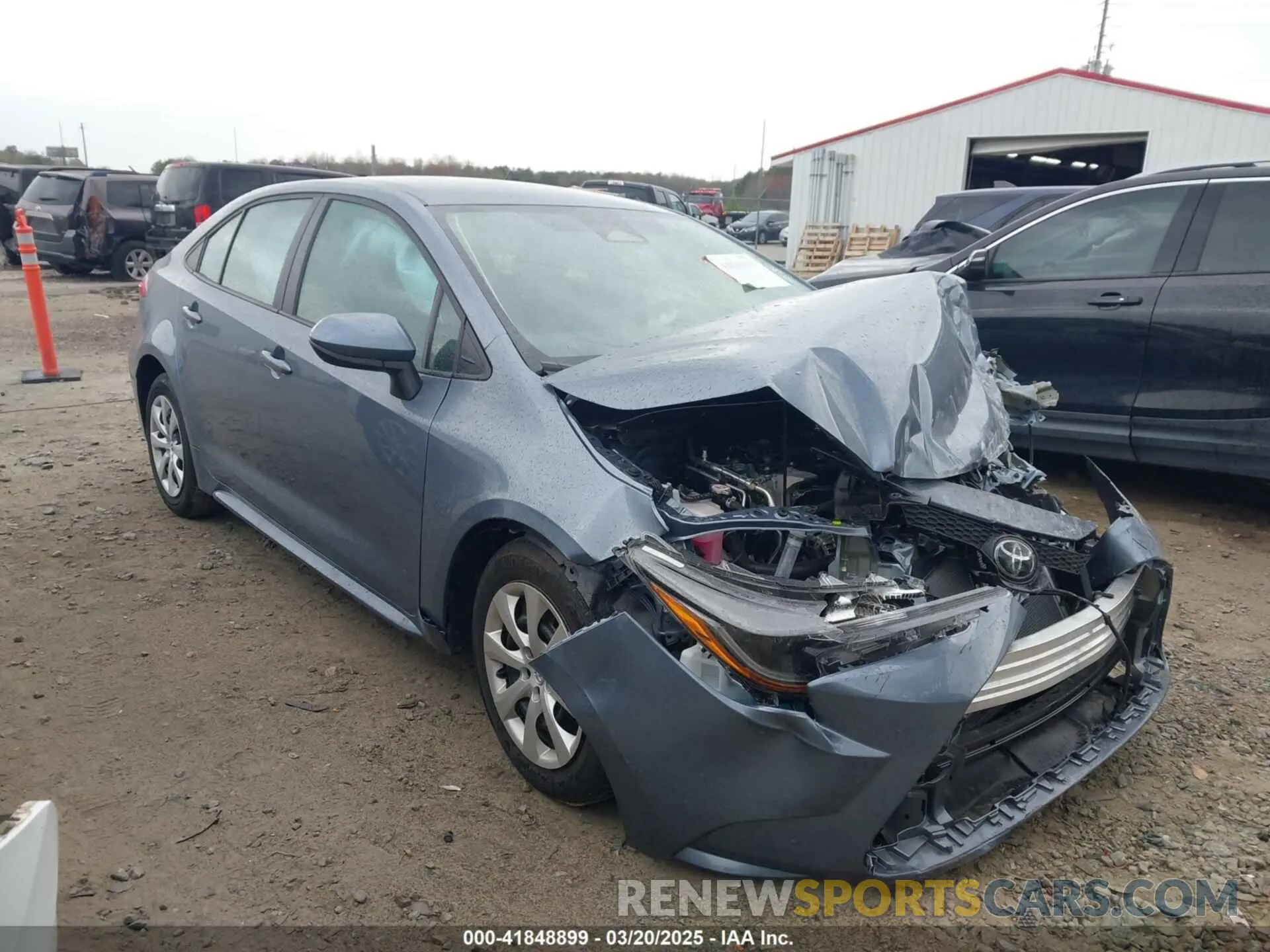 1 fotografías del automóvil dañado 5YFB4MDE6RP165905 TOYOTA COROLLA 2024