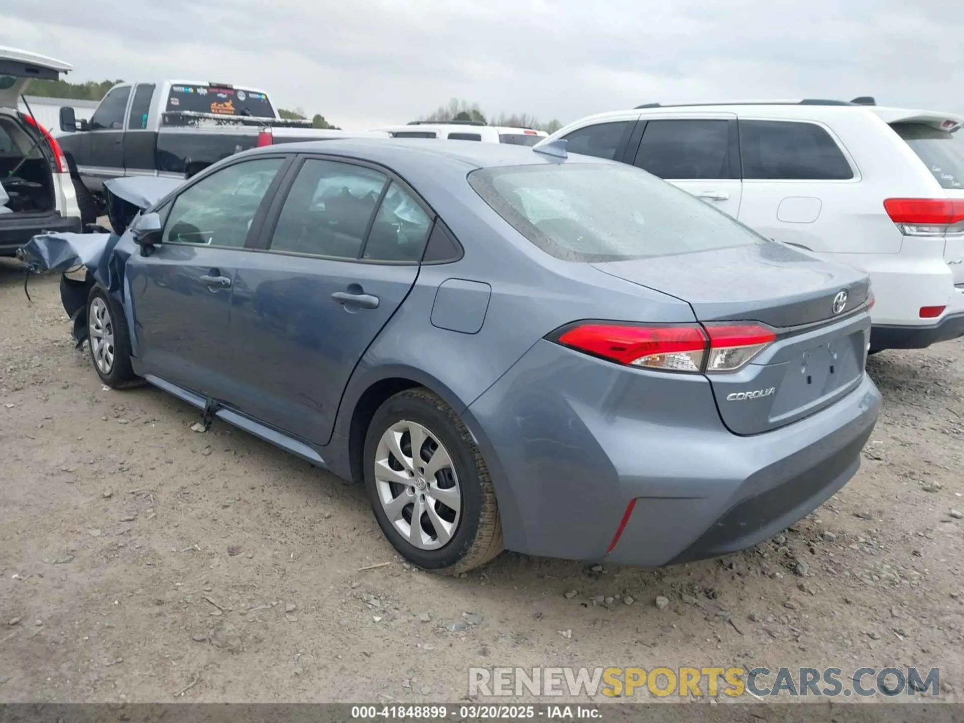 3 fotografías del automóvil dañado 5YFB4MDE6RP165905 TOYOTA COROLLA 2024