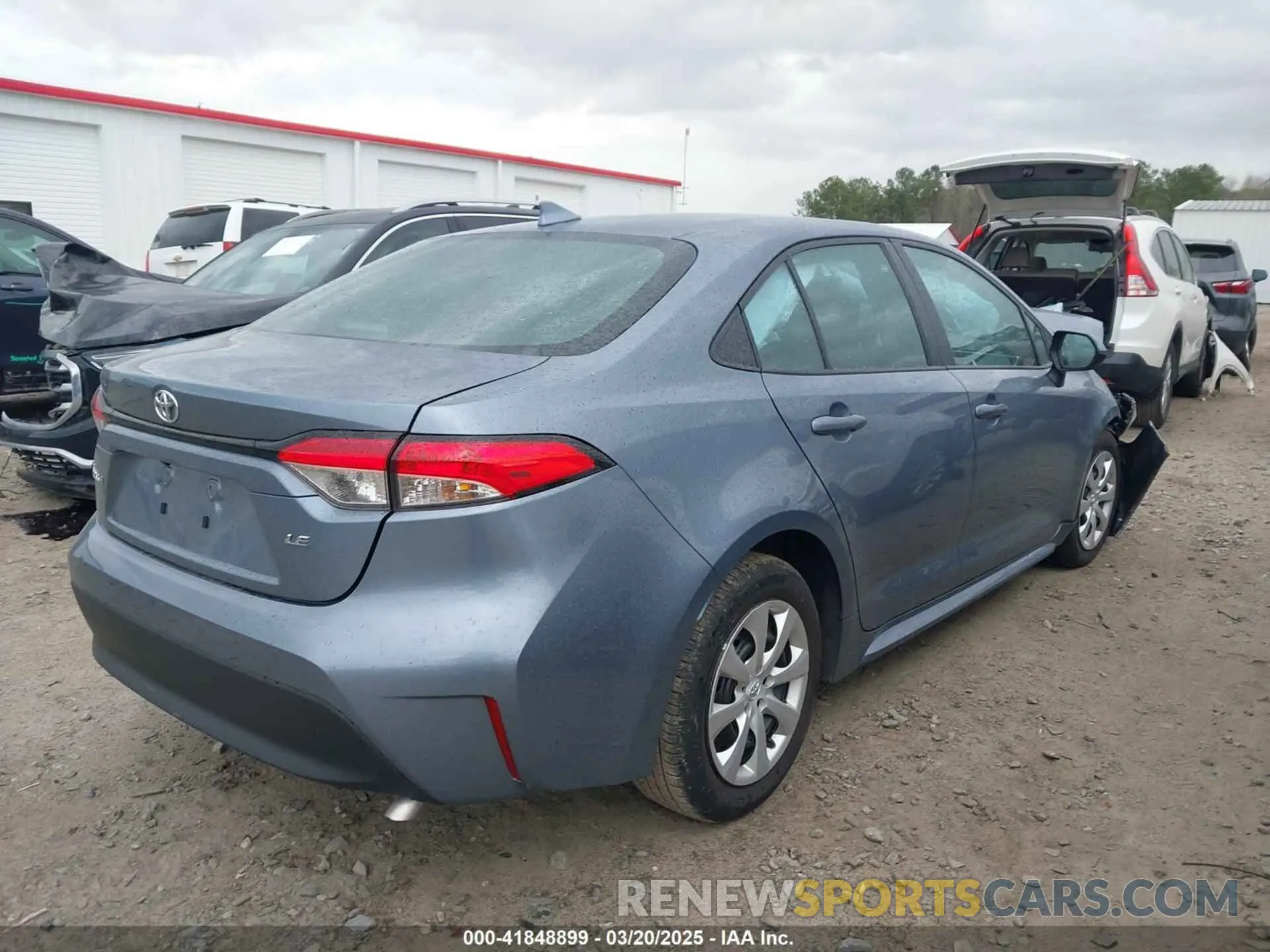 4 fotografías del automóvil dañado 5YFB4MDE6RP165905 TOYOTA COROLLA 2024