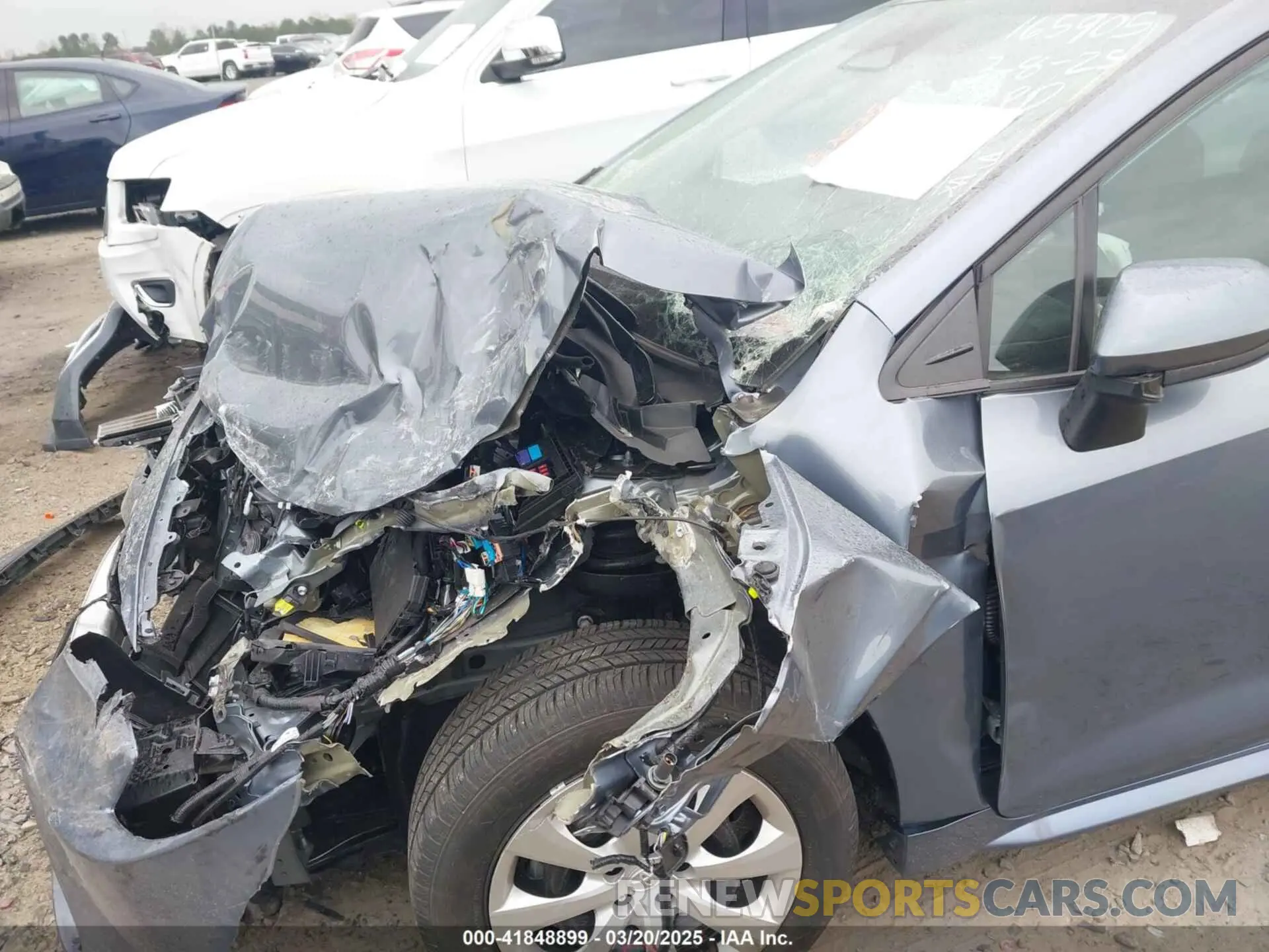 6 fotografías del automóvil dañado 5YFB4MDE6RP165905 TOYOTA COROLLA 2024