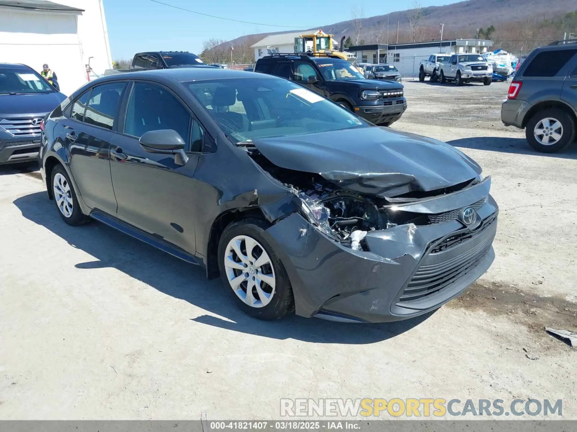 1 fotografías del automóvil dañado 5YFB4MDE6RP167749 TOYOTA COROLLA 2024