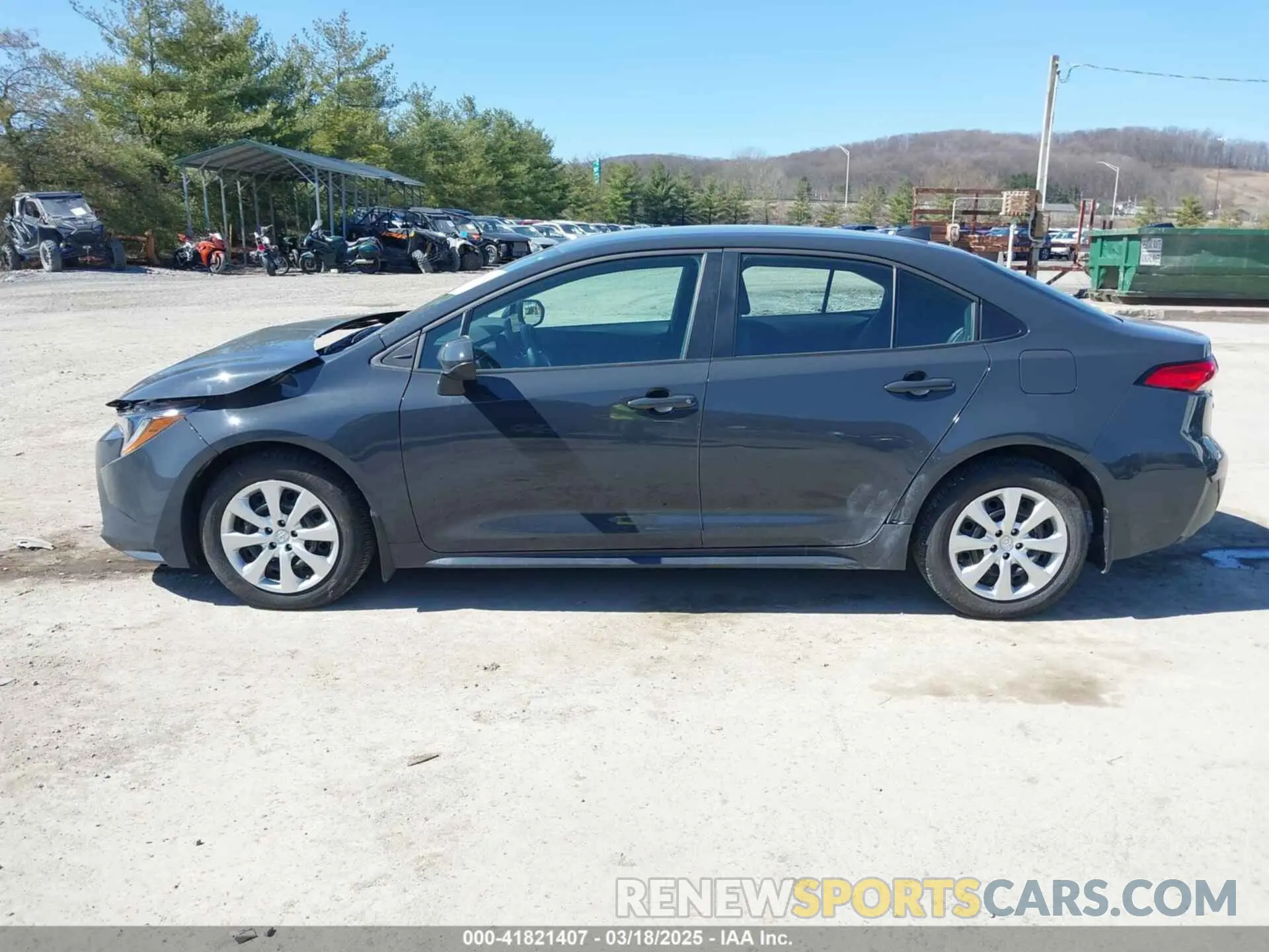14 fotografías del automóvil dañado 5YFB4MDE6RP167749 TOYOTA COROLLA 2024