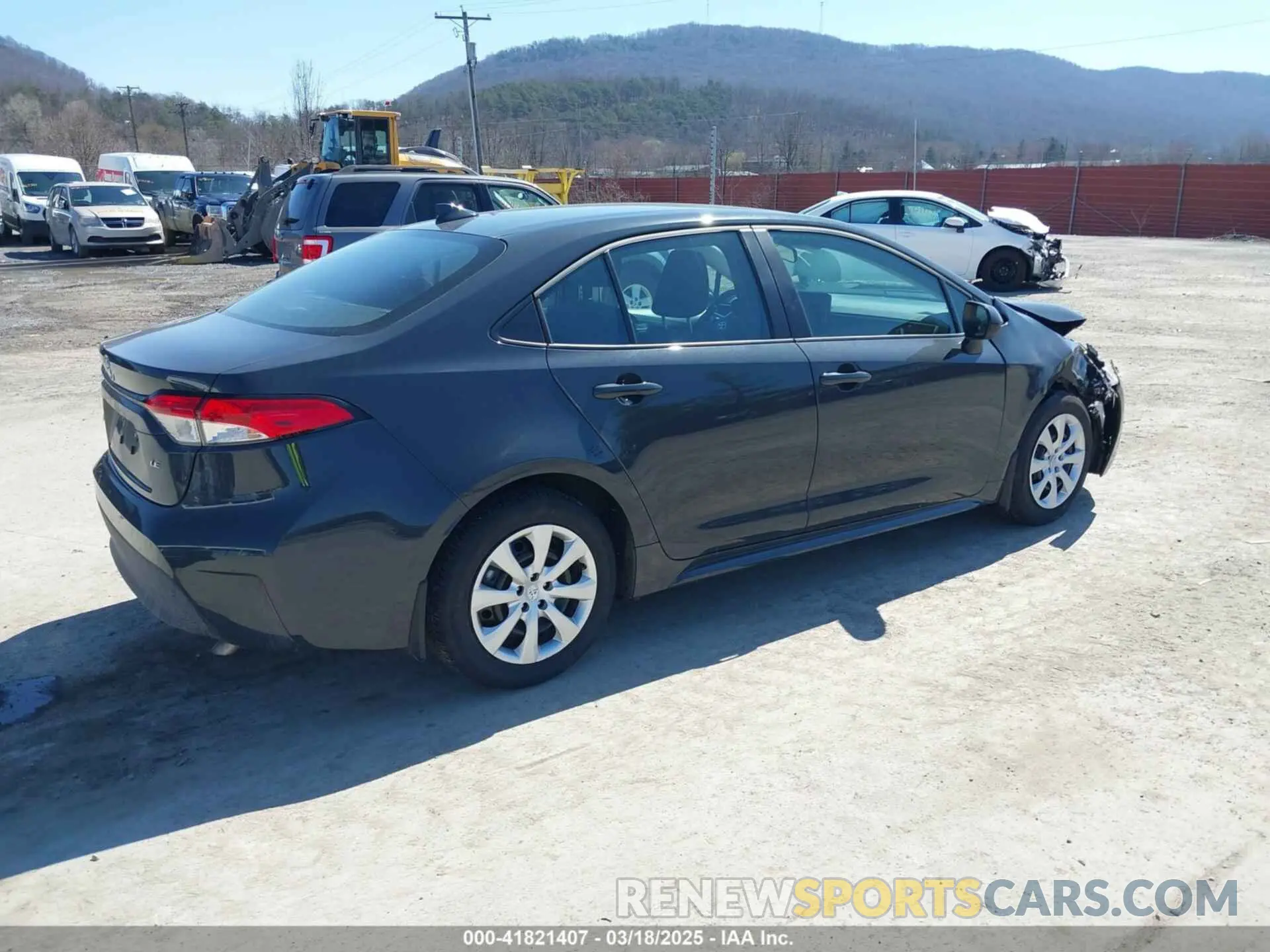 4 fotografías del automóvil dañado 5YFB4MDE6RP167749 TOYOTA COROLLA 2024
