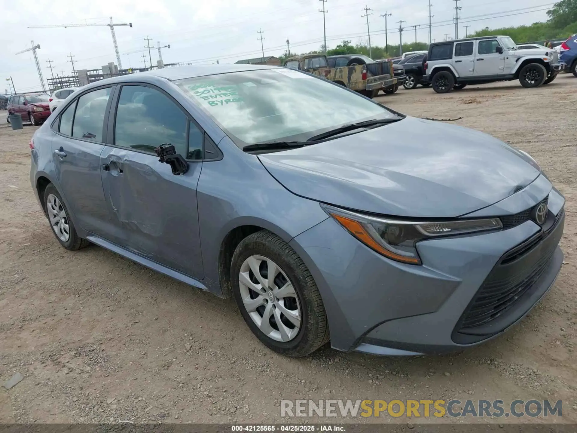 1 fotografías del automóvil dañado 5YFB4MDE6RP179593 TOYOTA COROLLA 2024