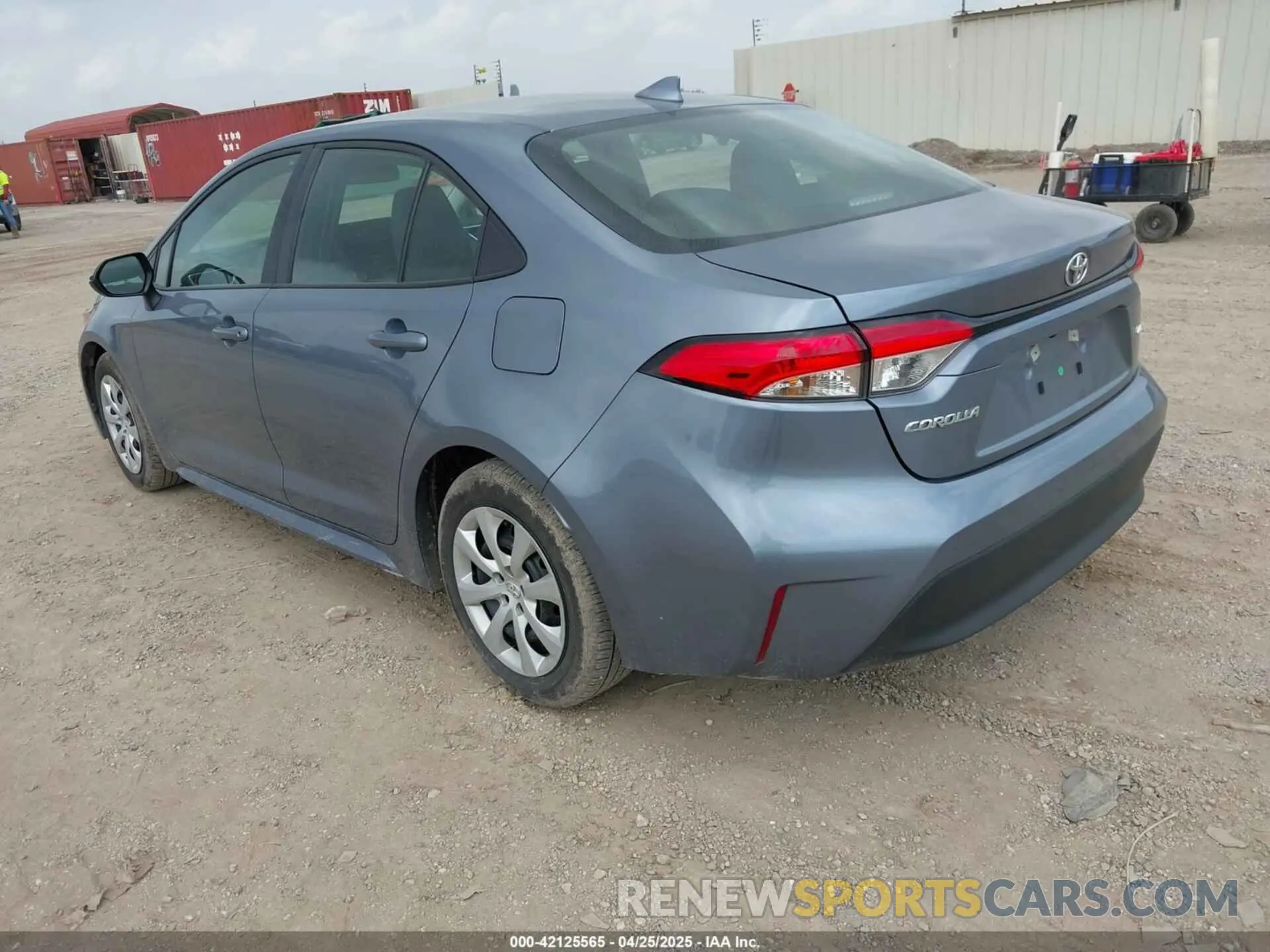 3 fotografías del automóvil dañado 5YFB4MDE6RP179593 TOYOTA COROLLA 2024