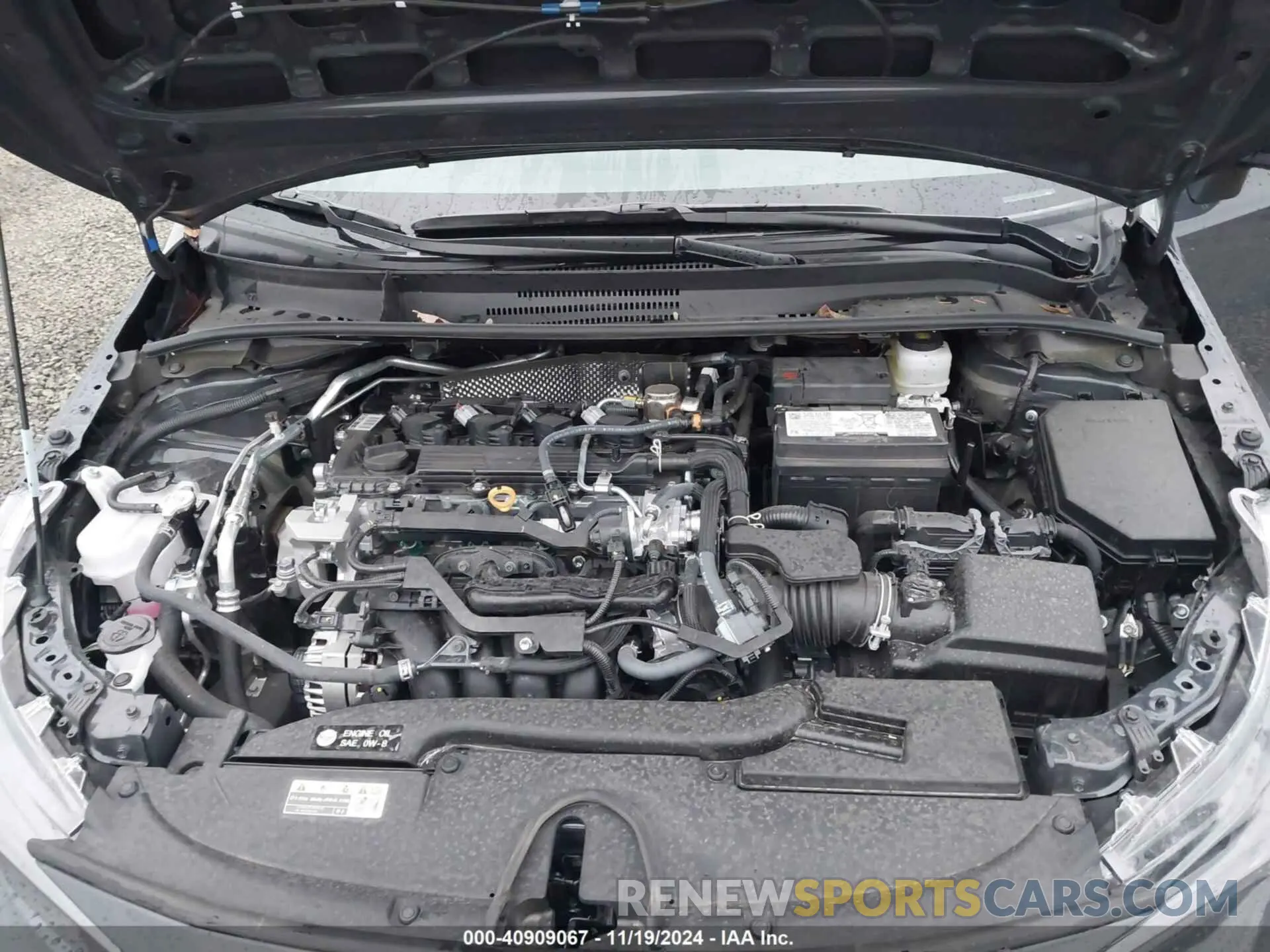 10 fotografías del automóvil dañado 5YFB4MDE6RP189900 TOYOTA COROLLA 2024