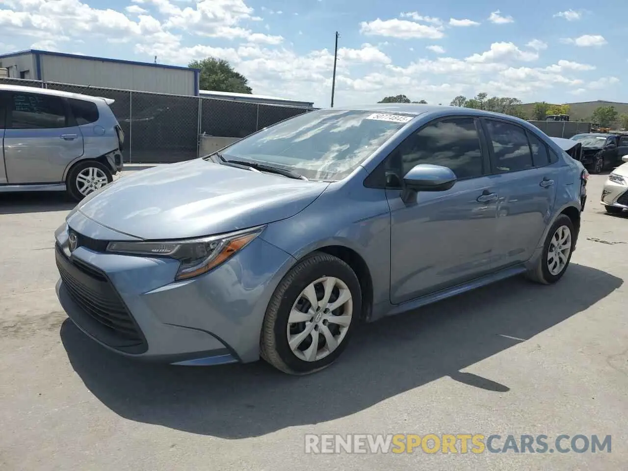 1 fotografías del automóvil dañado 5YFB4MDE6RP192893 TOYOTA COROLLA 2024