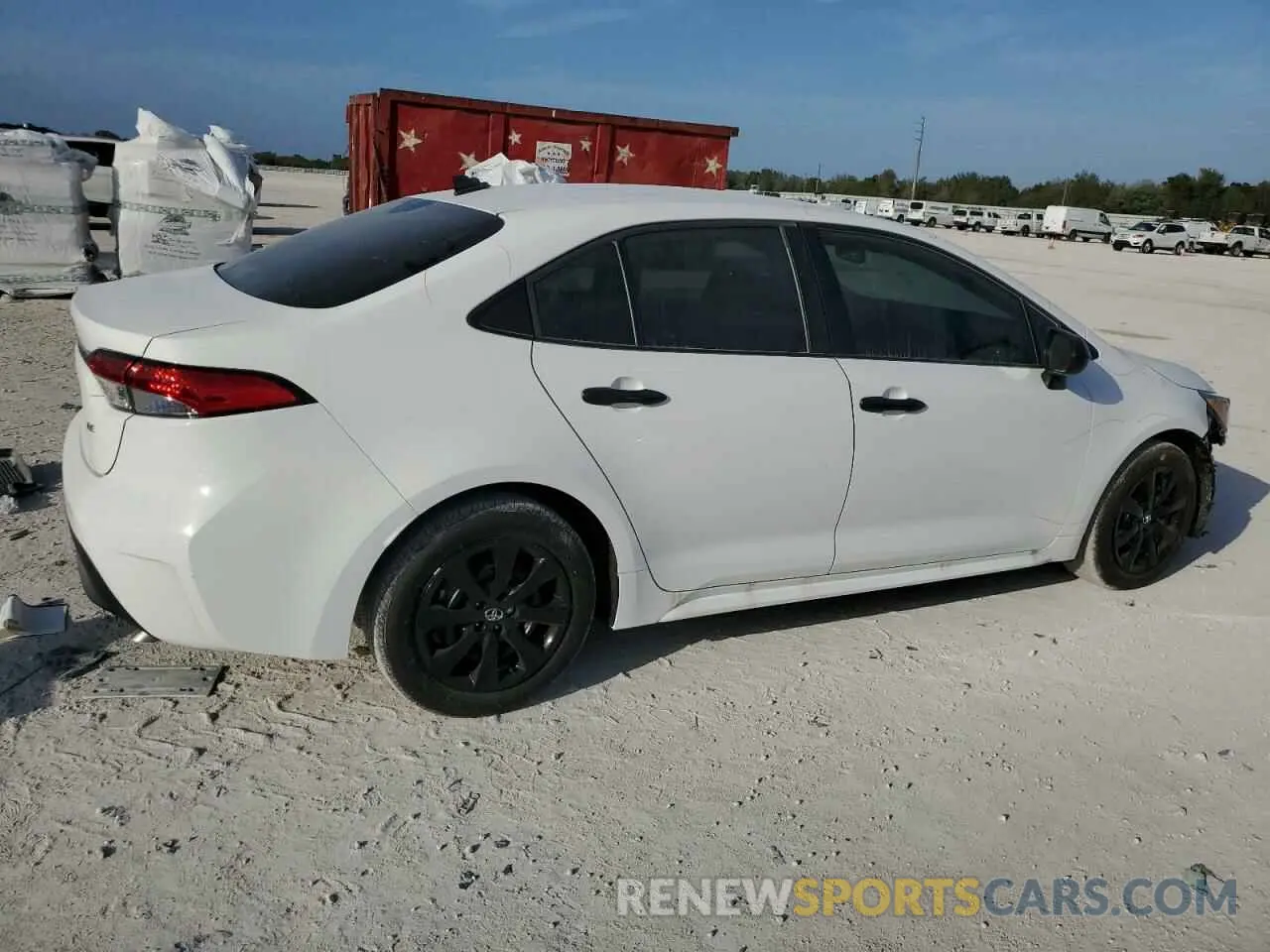 3 fotografías del automóvil dañado 5YFB4MDE6RP196572 TOYOTA COROLLA 2024
