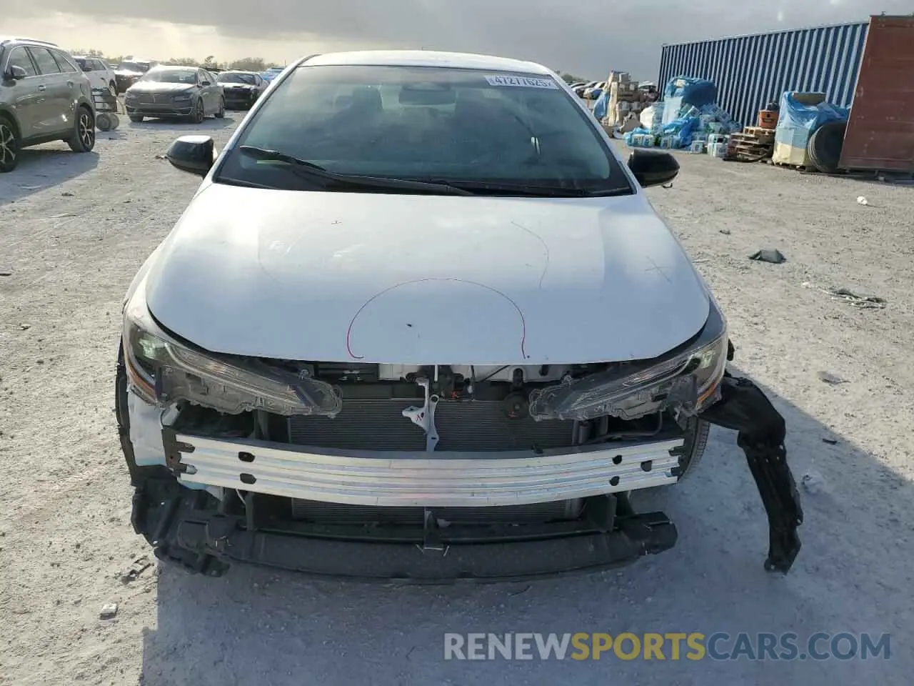 5 fotografías del automóvil dañado 5YFB4MDE6RP196572 TOYOTA COROLLA 2024