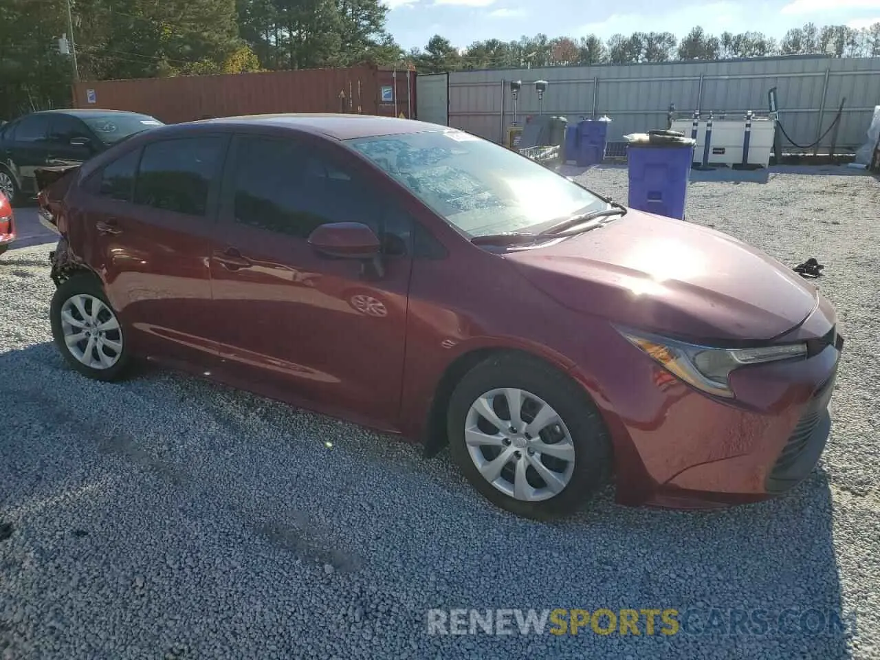 4 fotografías del automóvil dañado 5YFB4MDE6RP207358 TOYOTA COROLLA 2024