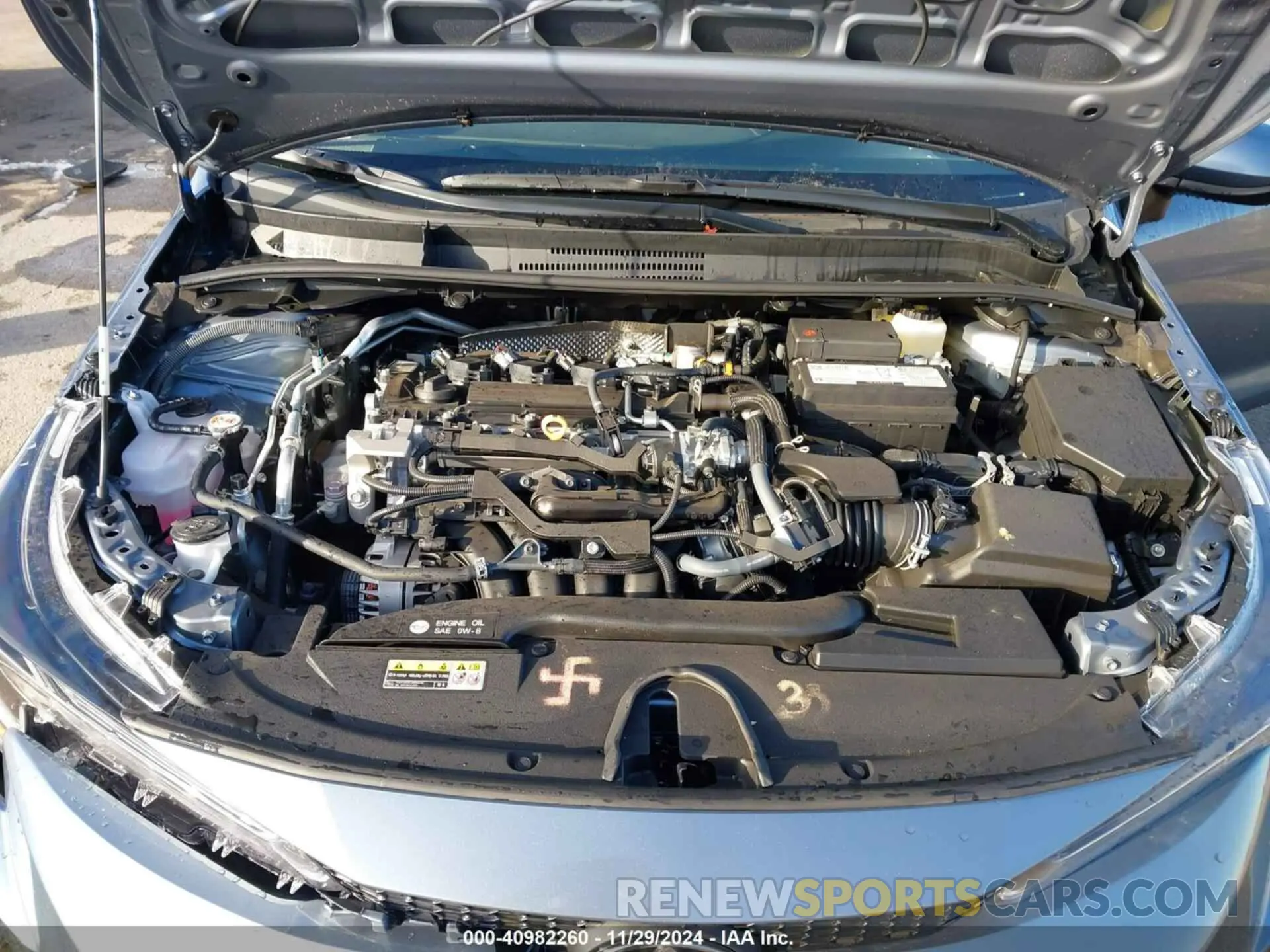 10 fotografías del automóvil dañado 5YFB4MDE6RP209790 TOYOTA COROLLA 2024
