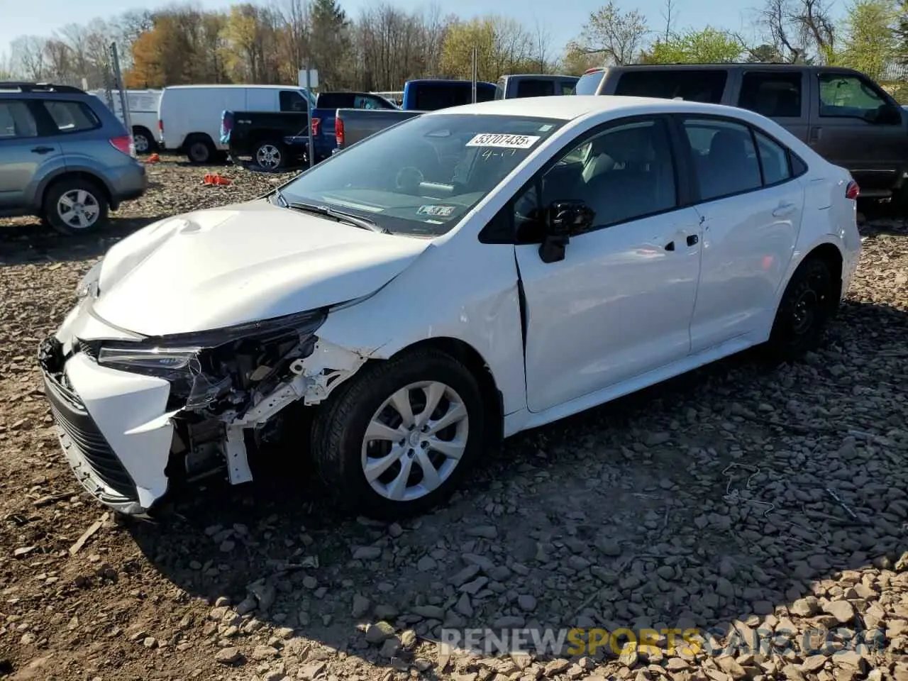 1 fotografías del automóvil dañado 5YFB4MDE6RP211328 TOYOTA COROLLA 2024