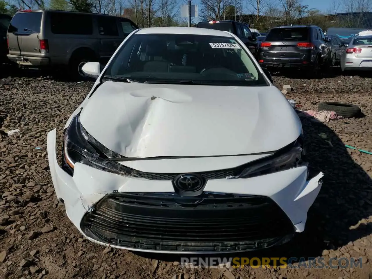 5 fotografías del automóvil dañado 5YFB4MDE6RP211328 TOYOTA COROLLA 2024