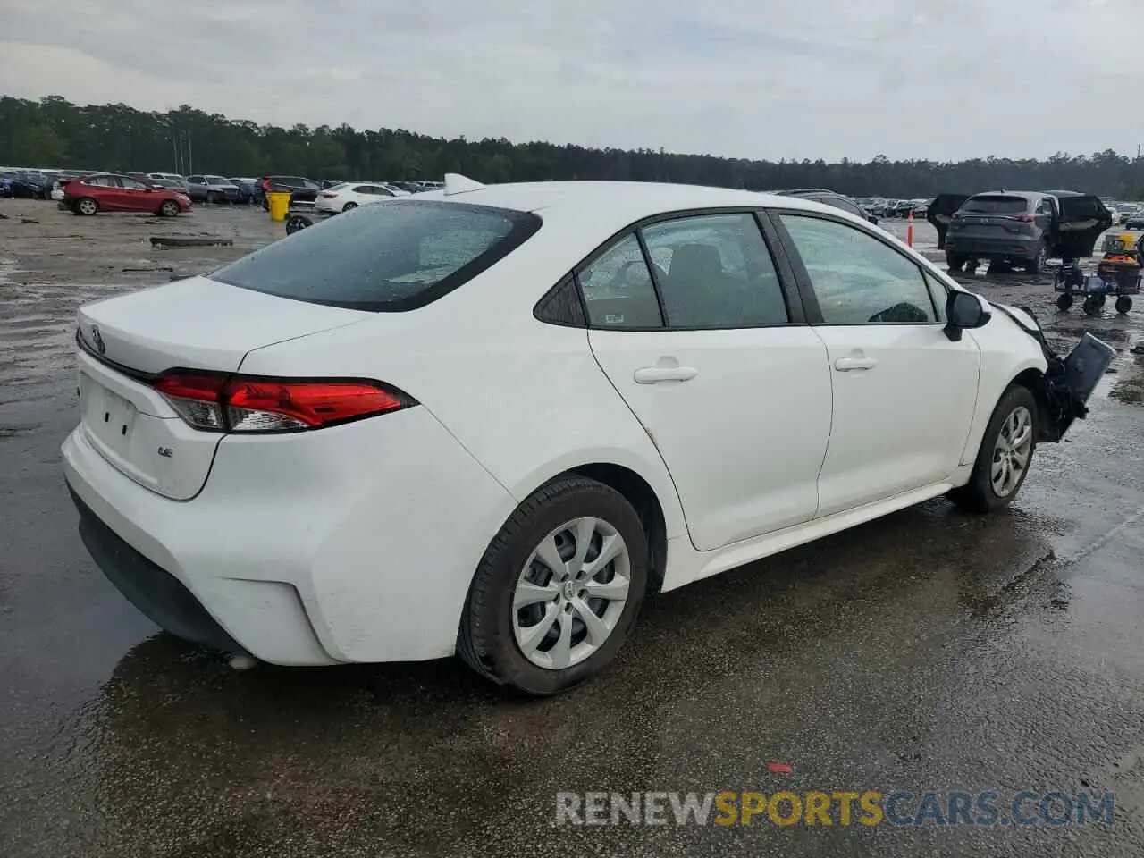 3 fotografías del automóvil dañado 5YFB4MDE7RP081091 TOYOTA COROLLA 2024