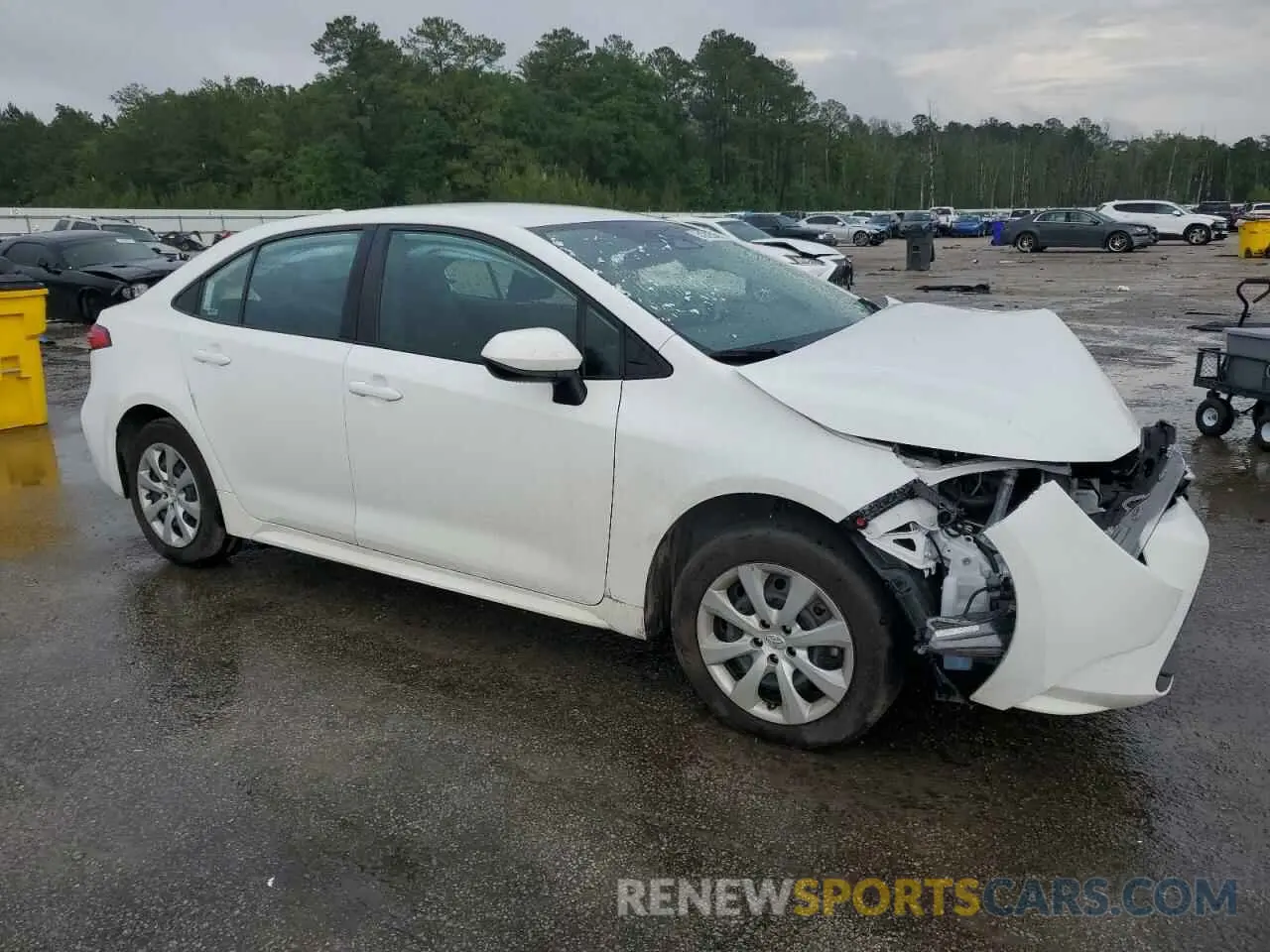 4 fotografías del automóvil dañado 5YFB4MDE7RP081091 TOYOTA COROLLA 2024