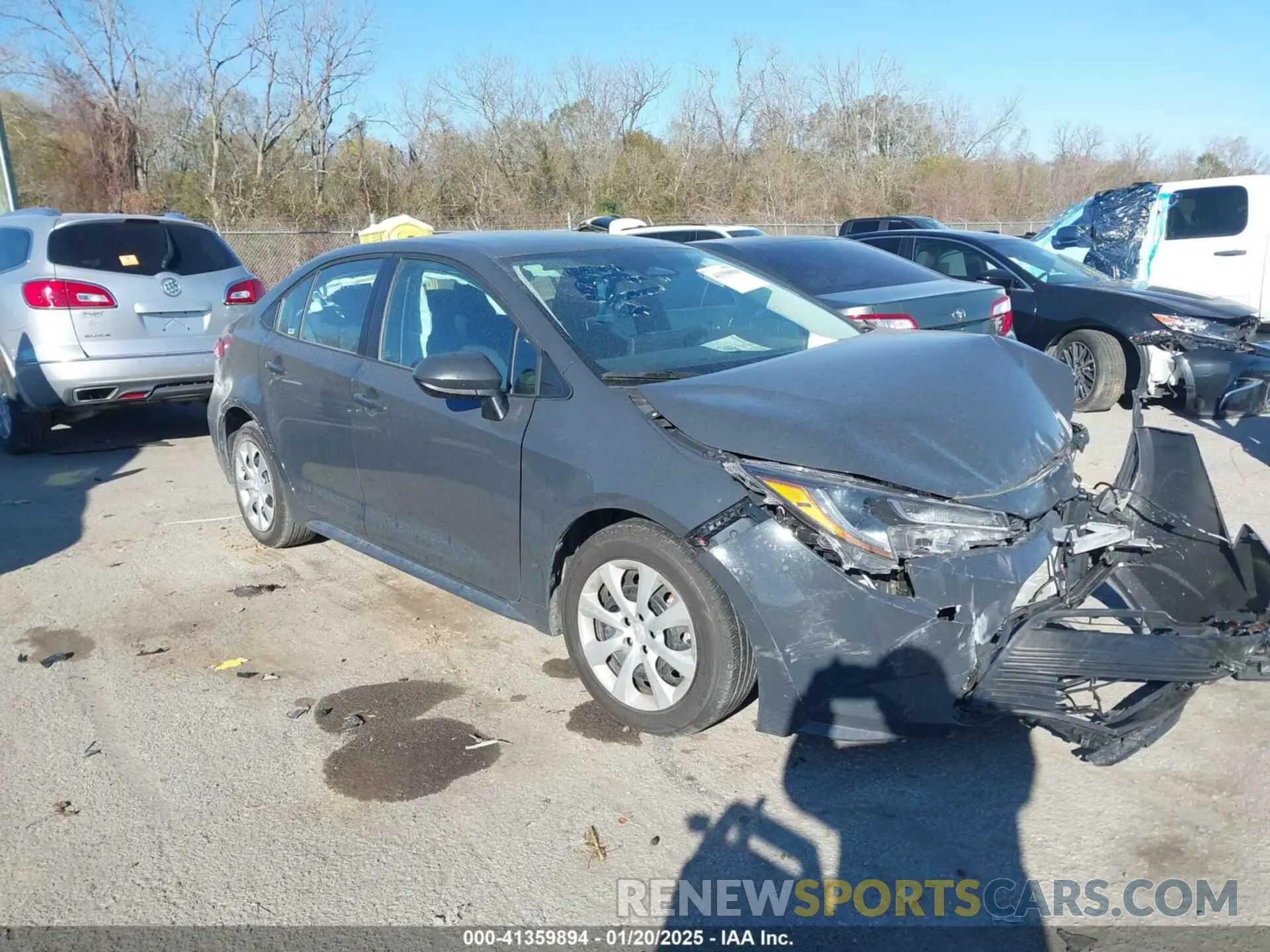 1 fotografías del automóvil dañado 5YFB4MDE7RP081544 TOYOTA COROLLA 2024
